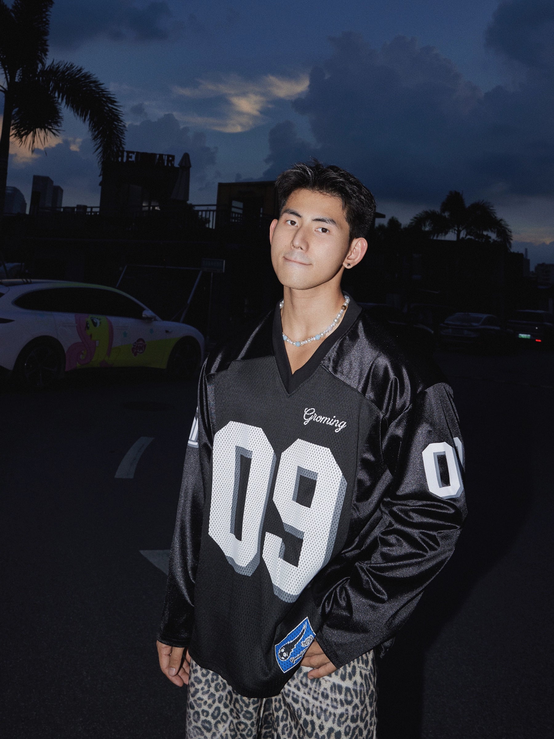 Midnight Panther Varsity Mesh Jersey