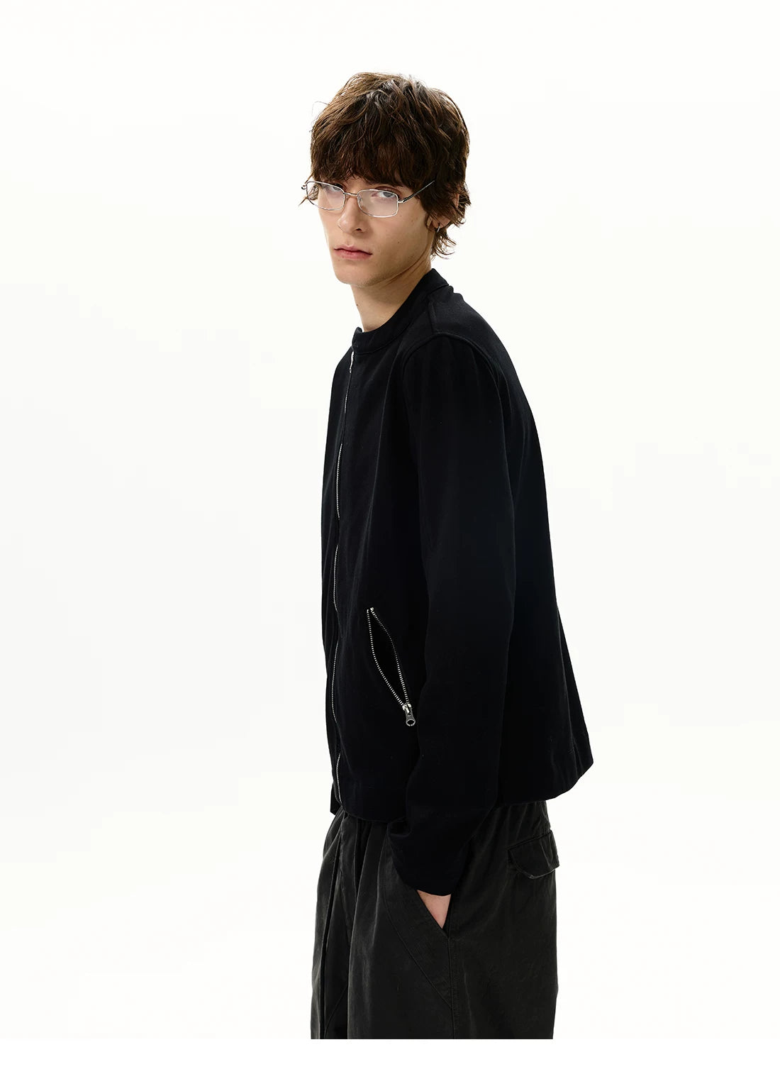 MonoRail Zip-Front Minimal Track Jacket