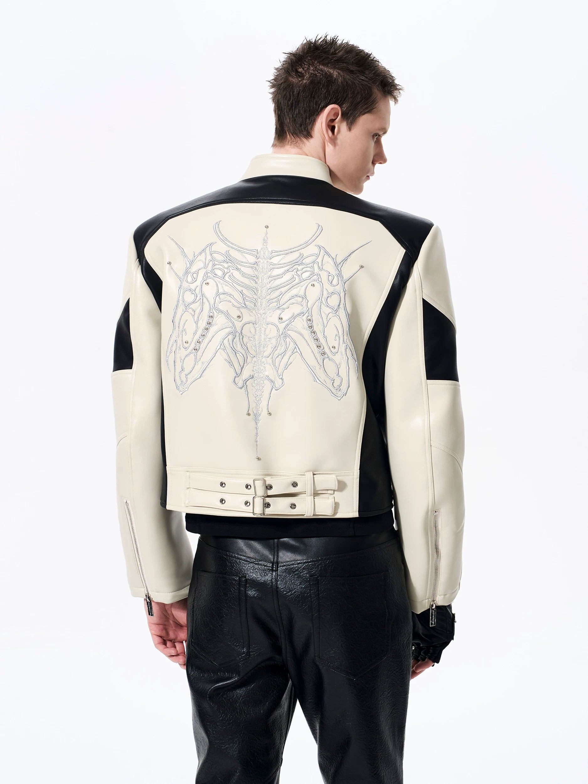 Seraph Spine Contrast Moto Jacket
