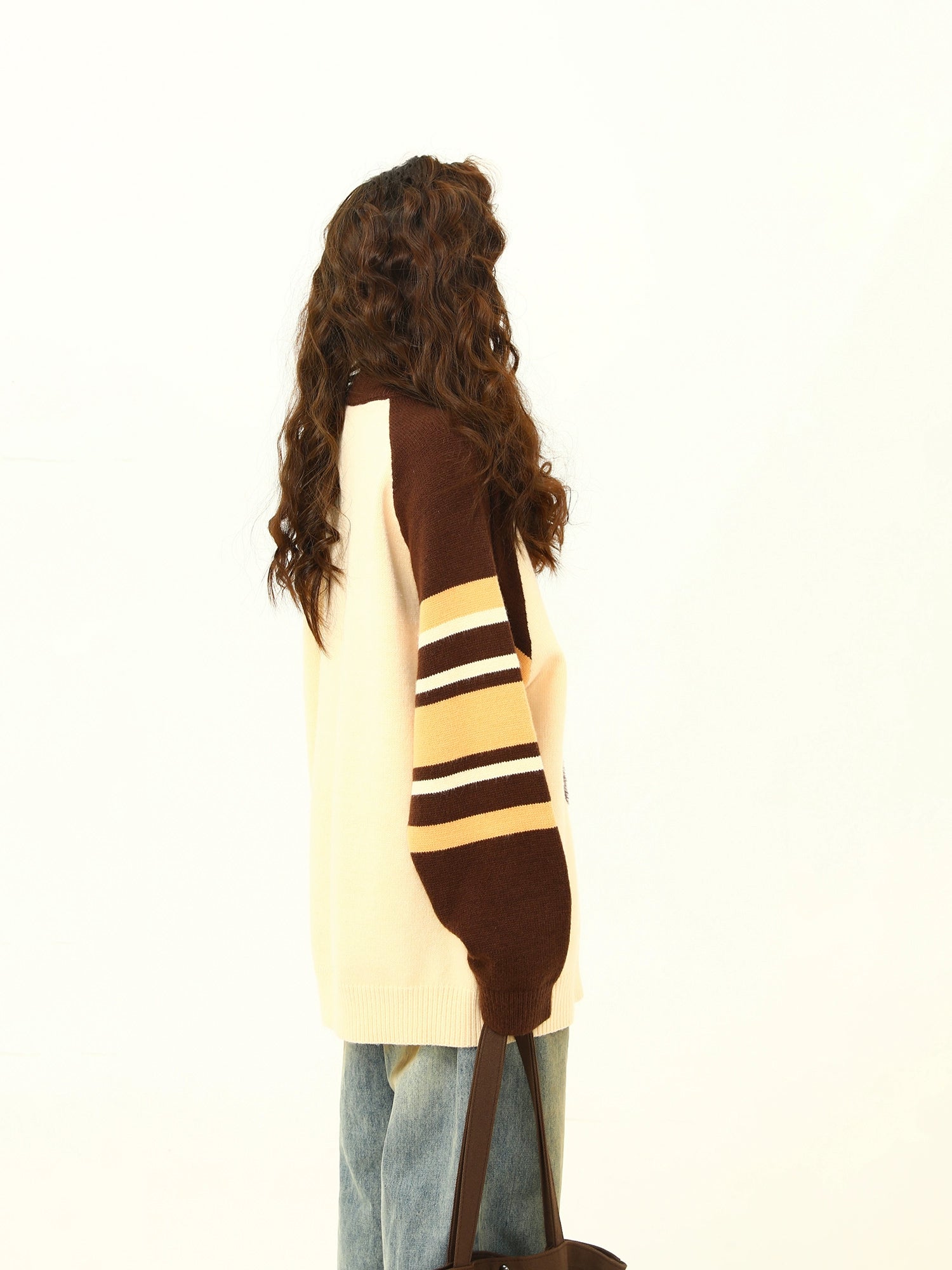 Whimsical Animal Graphic Knit Sweater