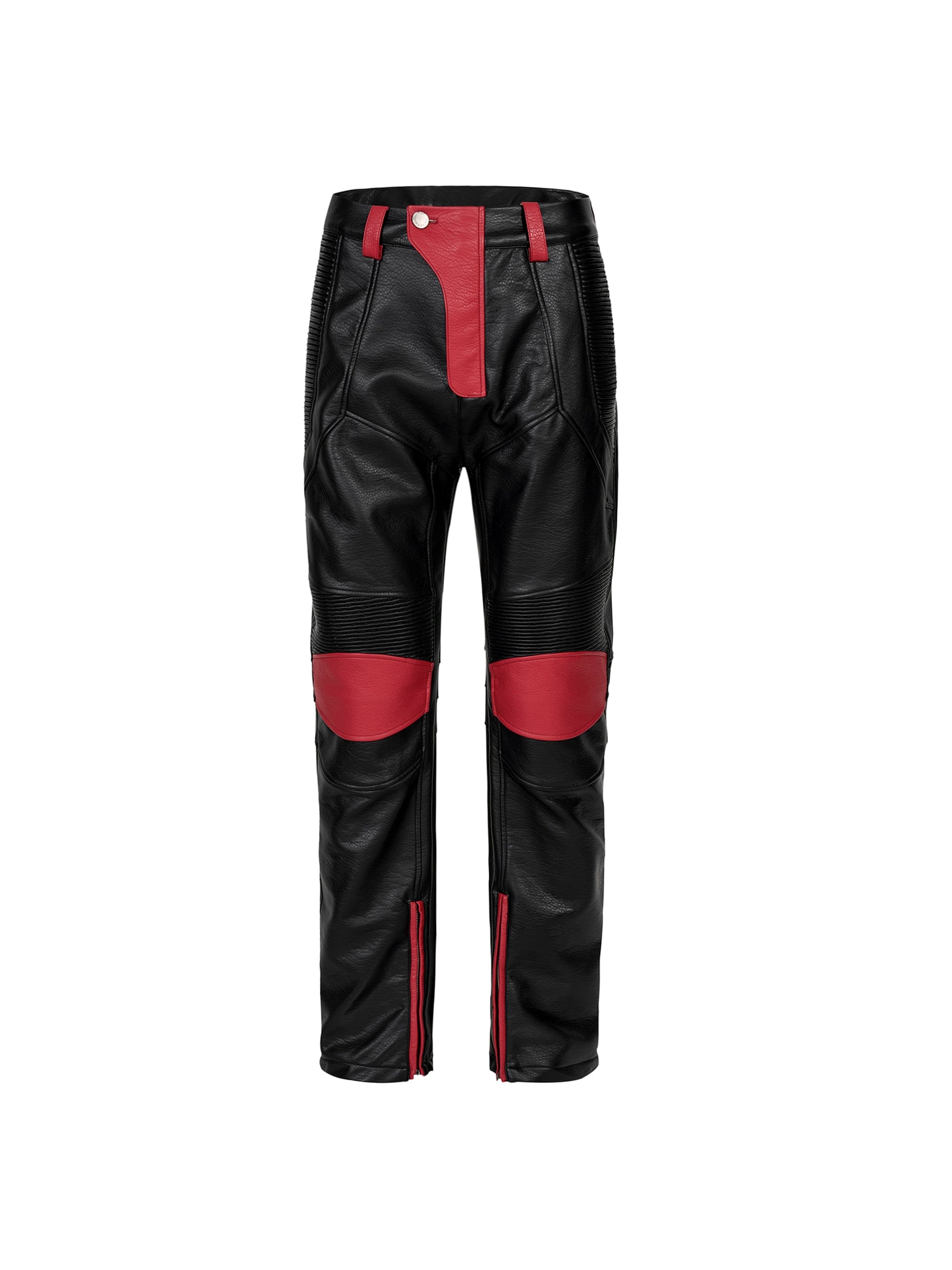 Inferno Crest Leather Moto Pants
