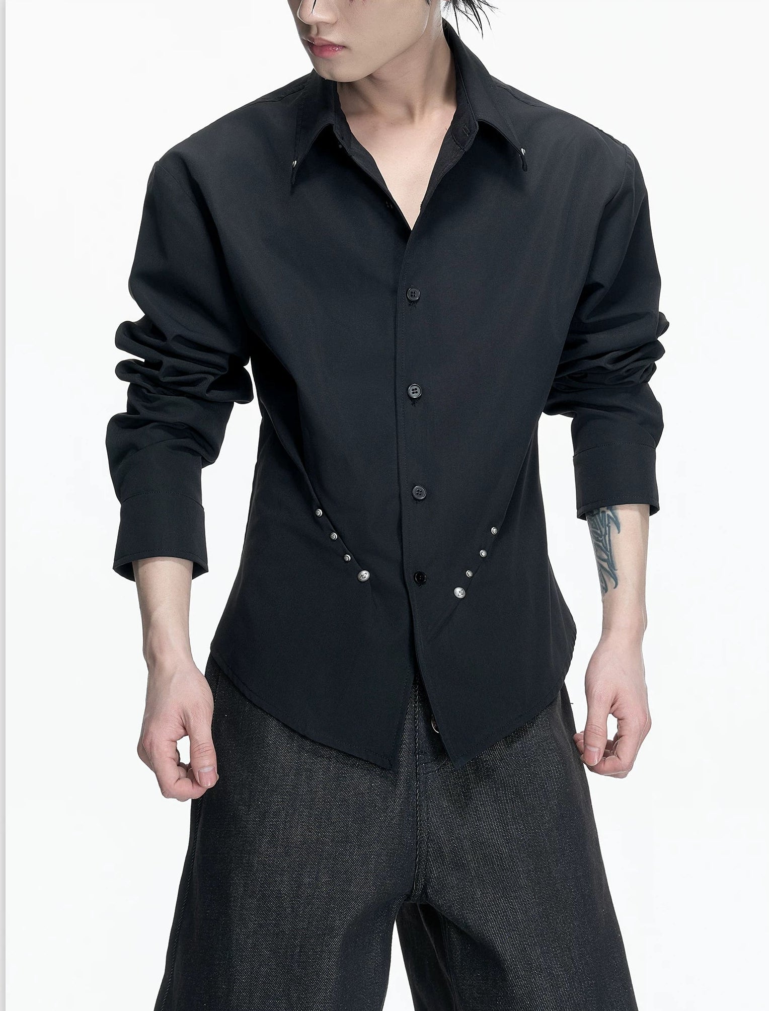 Axis Darts Sculpted Poplin Shirt