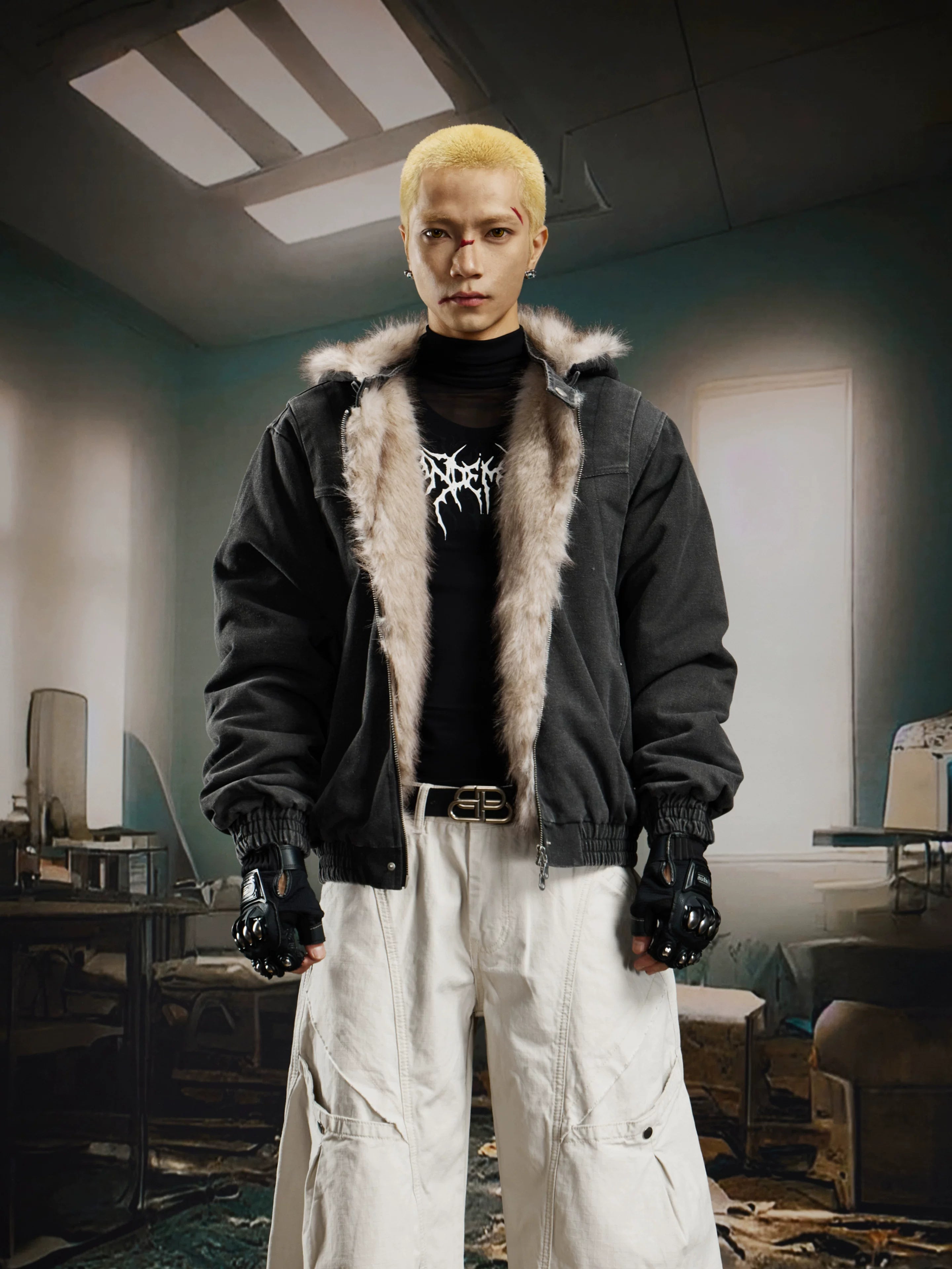 Frostlined Canvas Nomad Hooded Jacket