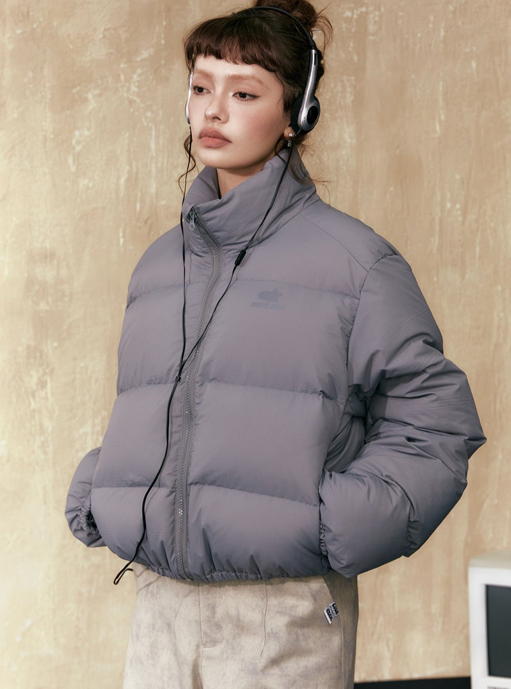 Urban Short Style 90Fil Puffer Jacket - chiclara