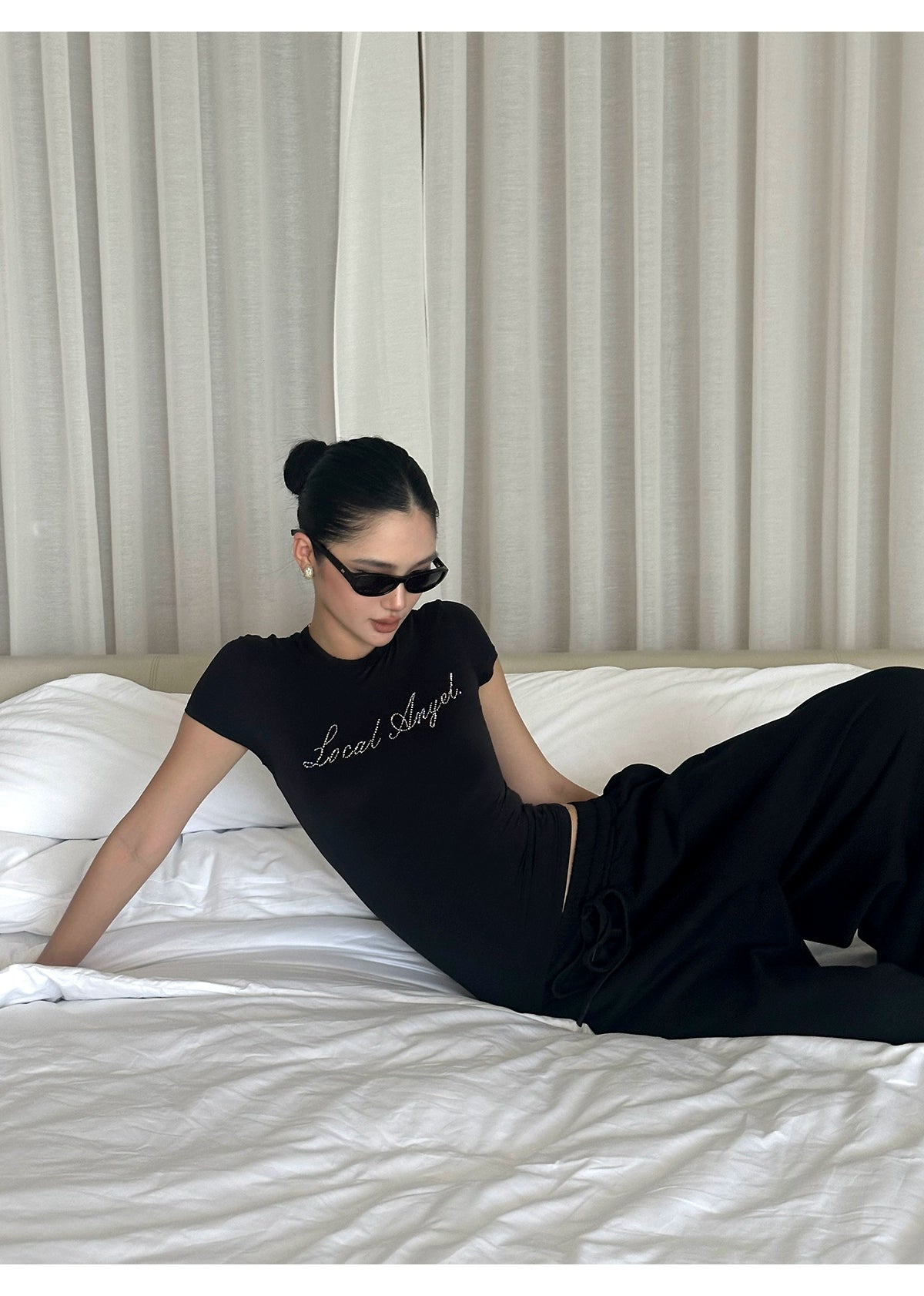 Black Fitted T-Shirt