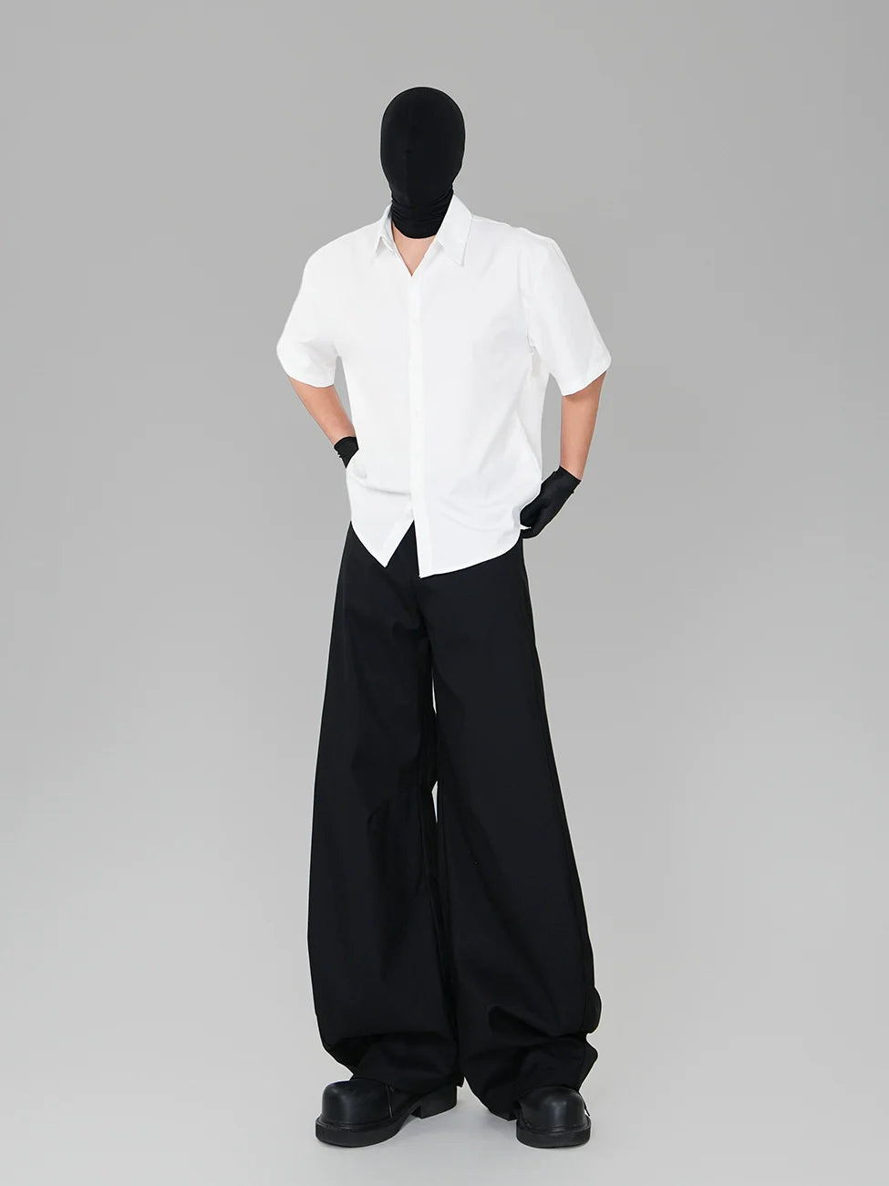 Phantom Noir Shirt and Oversized Wide Leg Setup