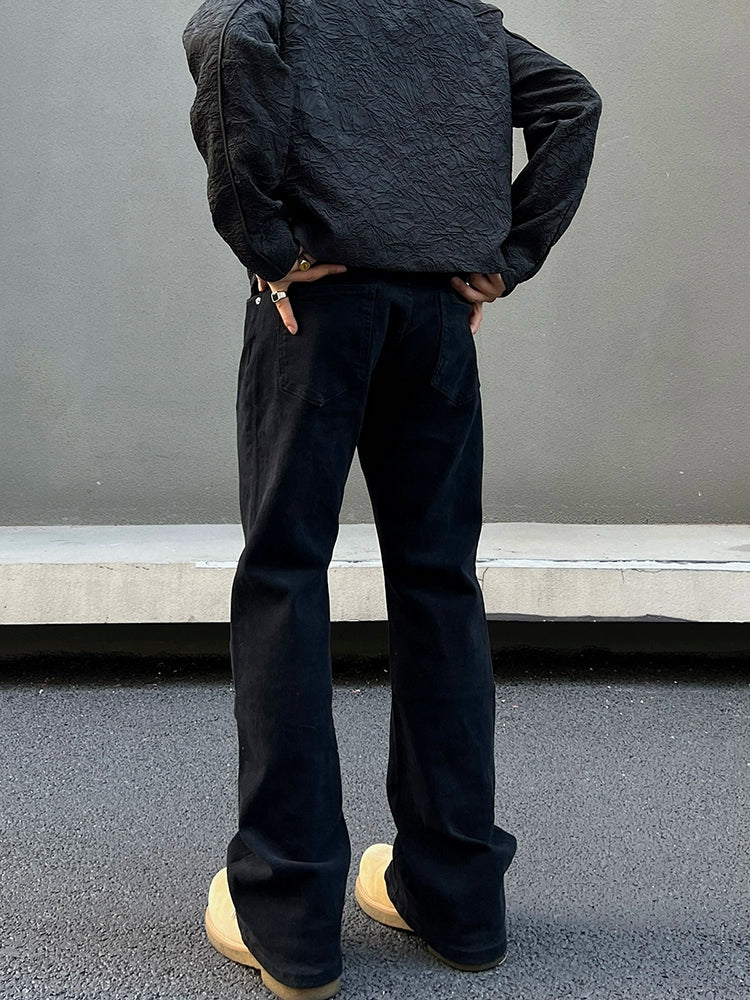 Noir Timberline Straight Jeans