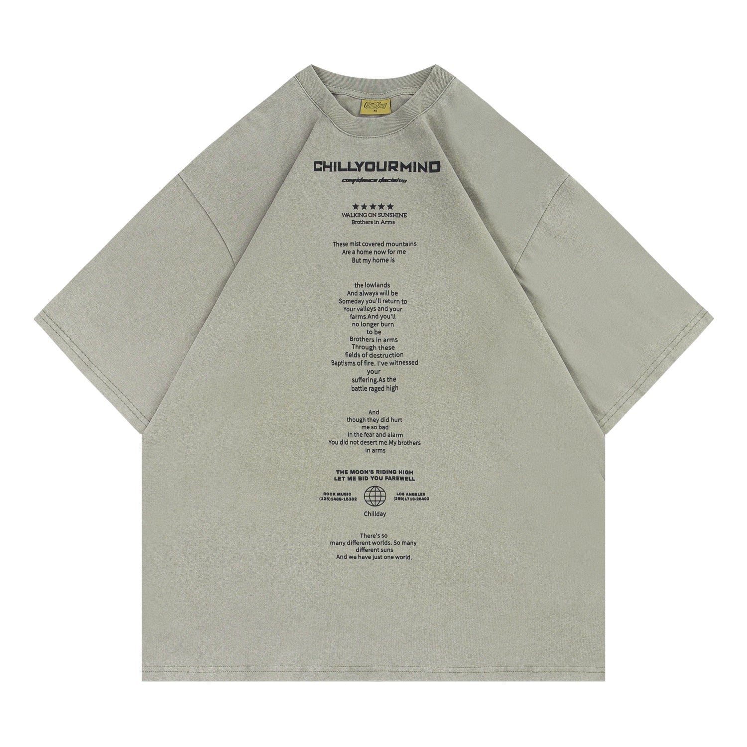 Oversize Graphic Streetwear T-Shirt