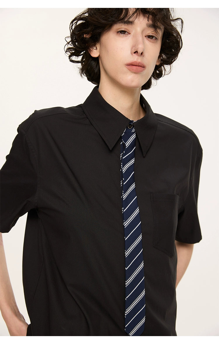 Preppy Short Sleeve Shirt