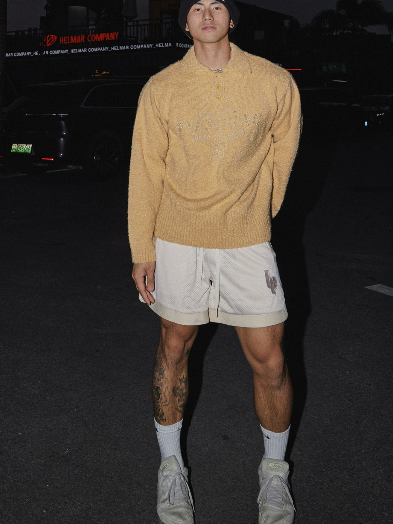 Sunbeam Plush Polo Sweater