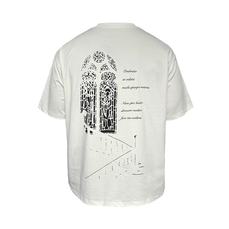 Gothic Doorway Illustration Graphic Tee