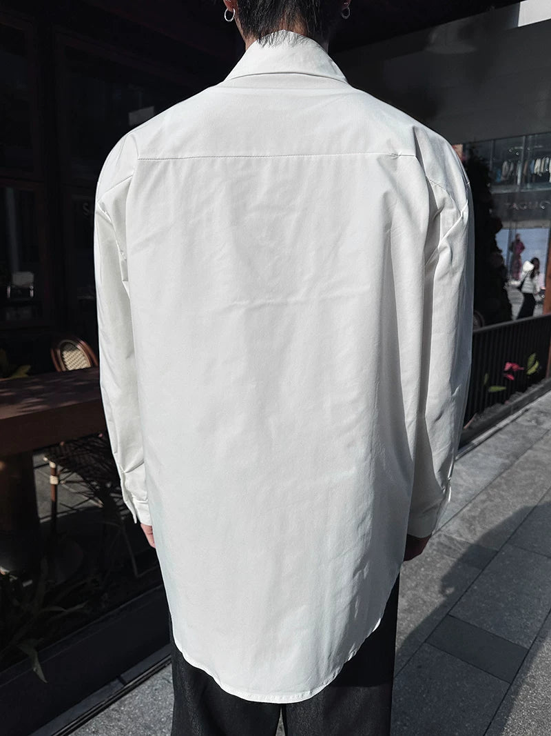 Circuit Sigil Spliced Poplin Shirt