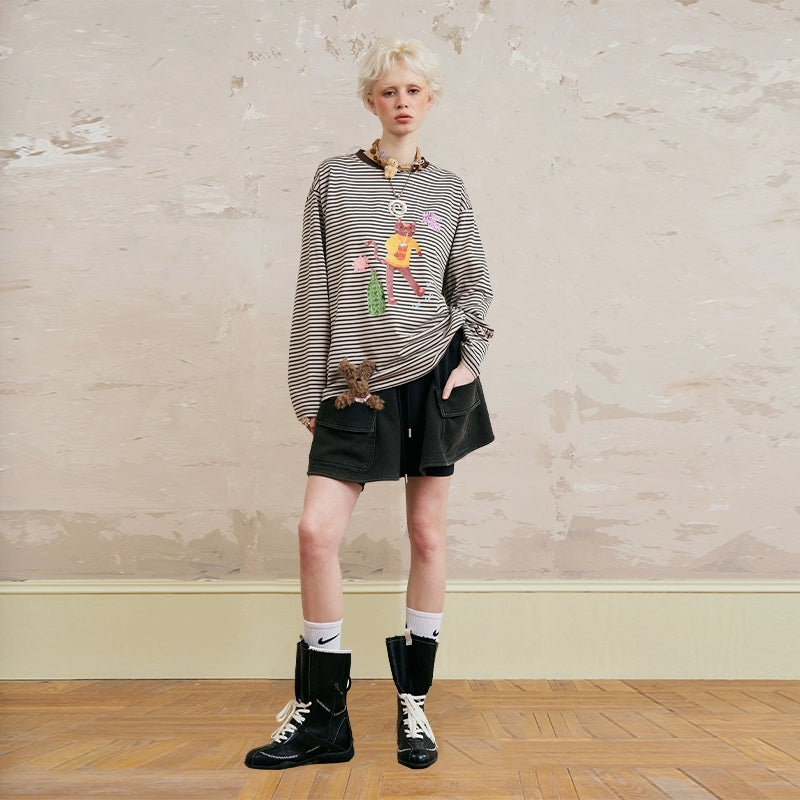 Dreamer Graphic Sweatshirt & Ruffle Skirt Set