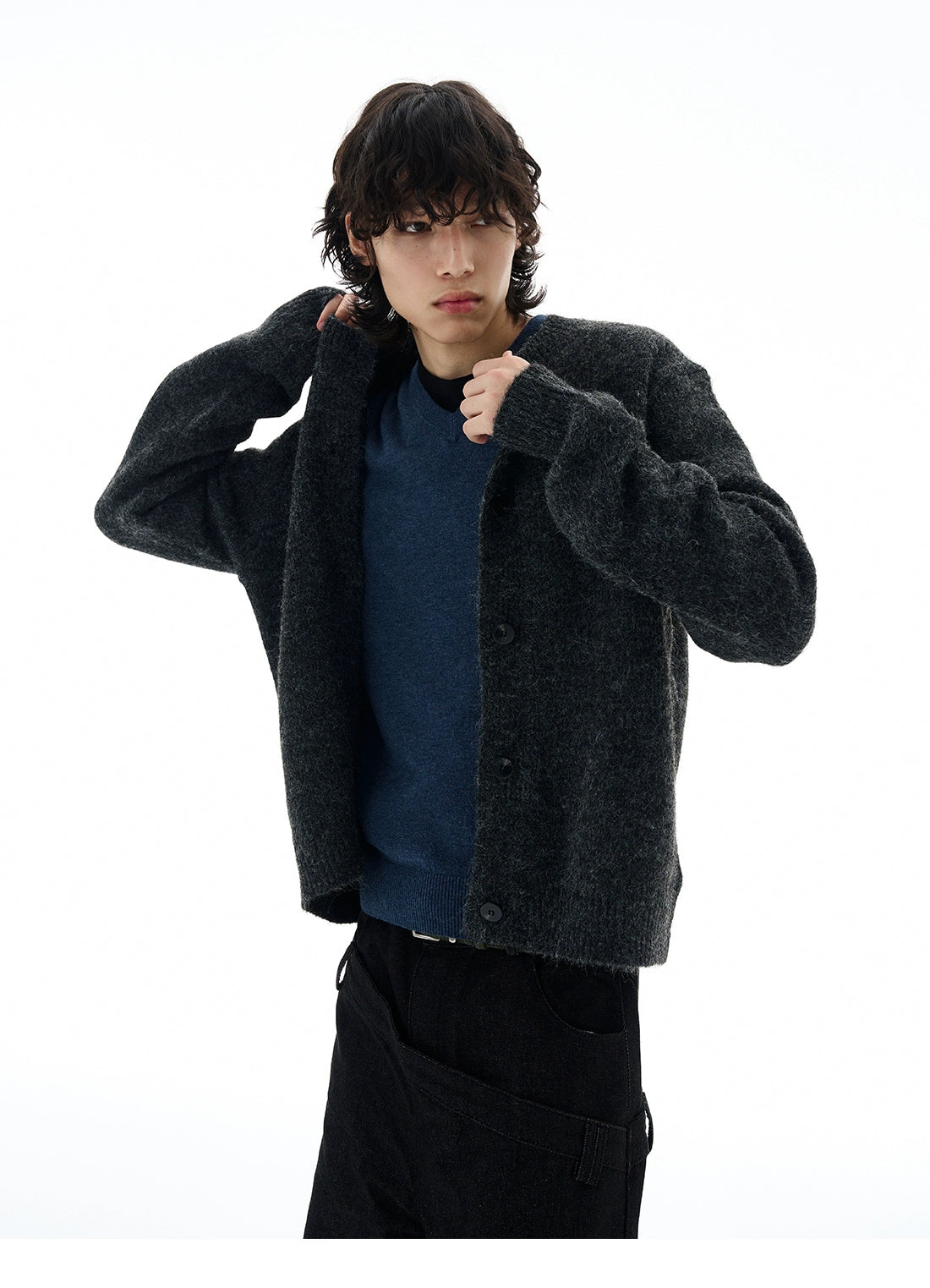 Frosted Haze Knit Cardigan