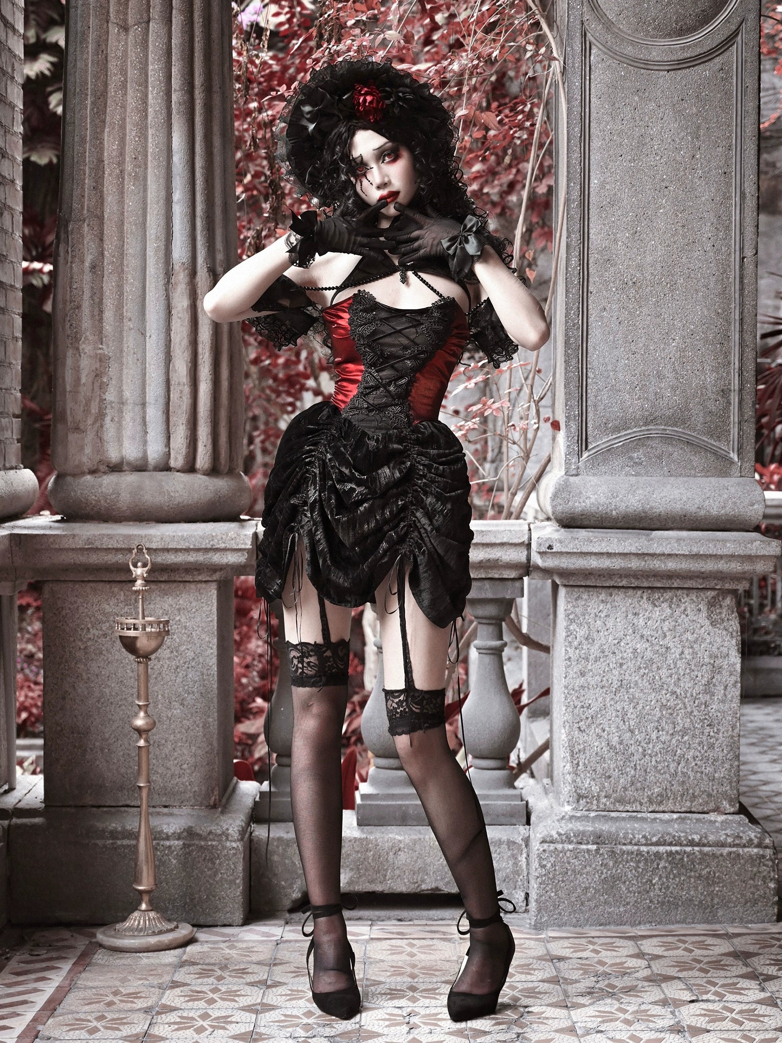 Gothic Victorian Corset Dress