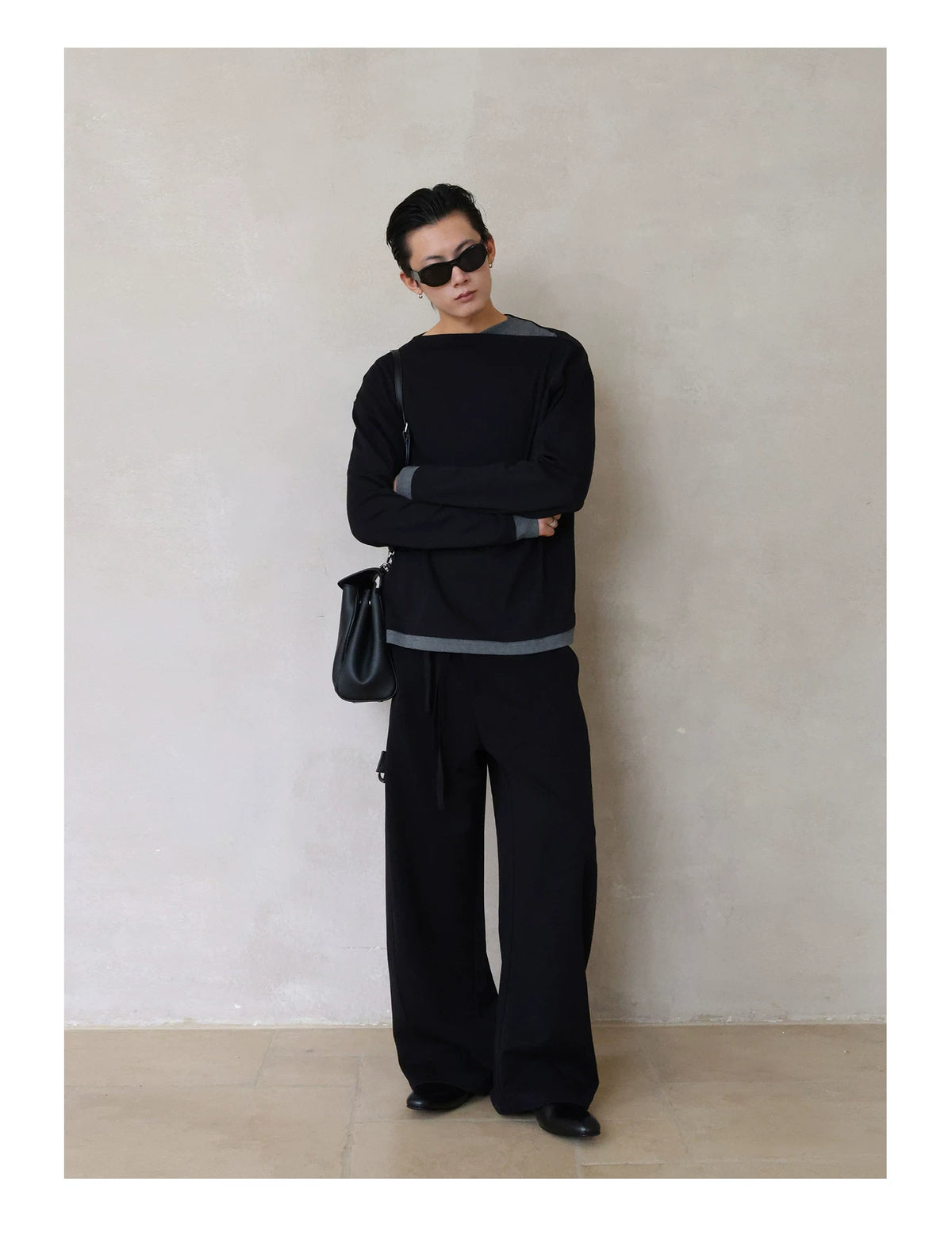 Nox Layered Crewneck Sweater