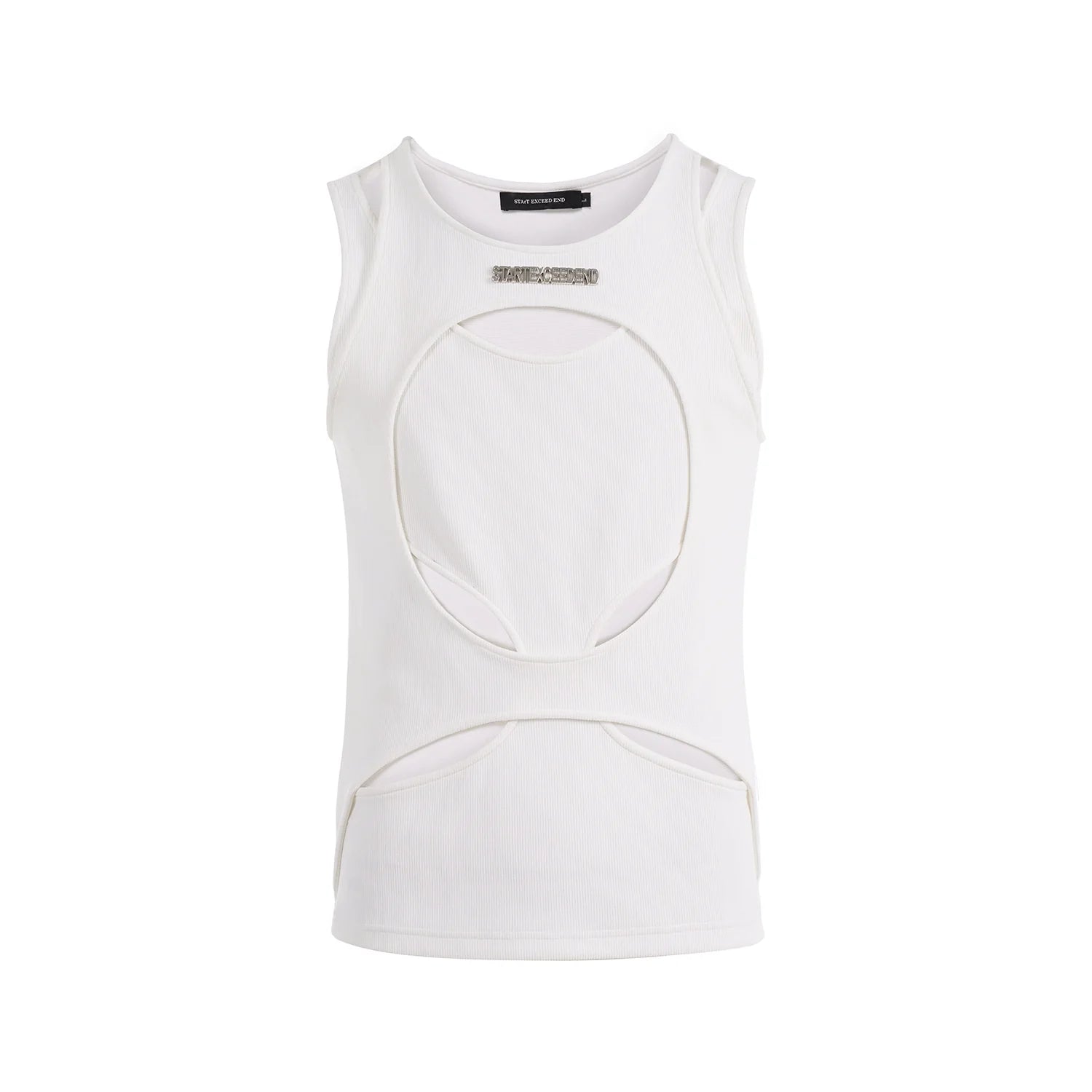 Deconstructed Cut-Out Tank Top