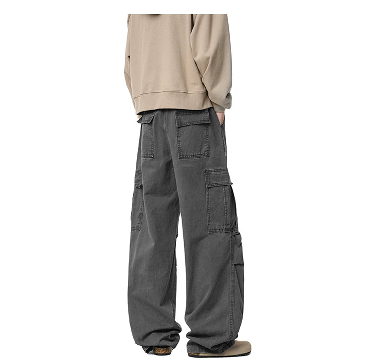 Ashfold Relaxed Cargo Denim Pants