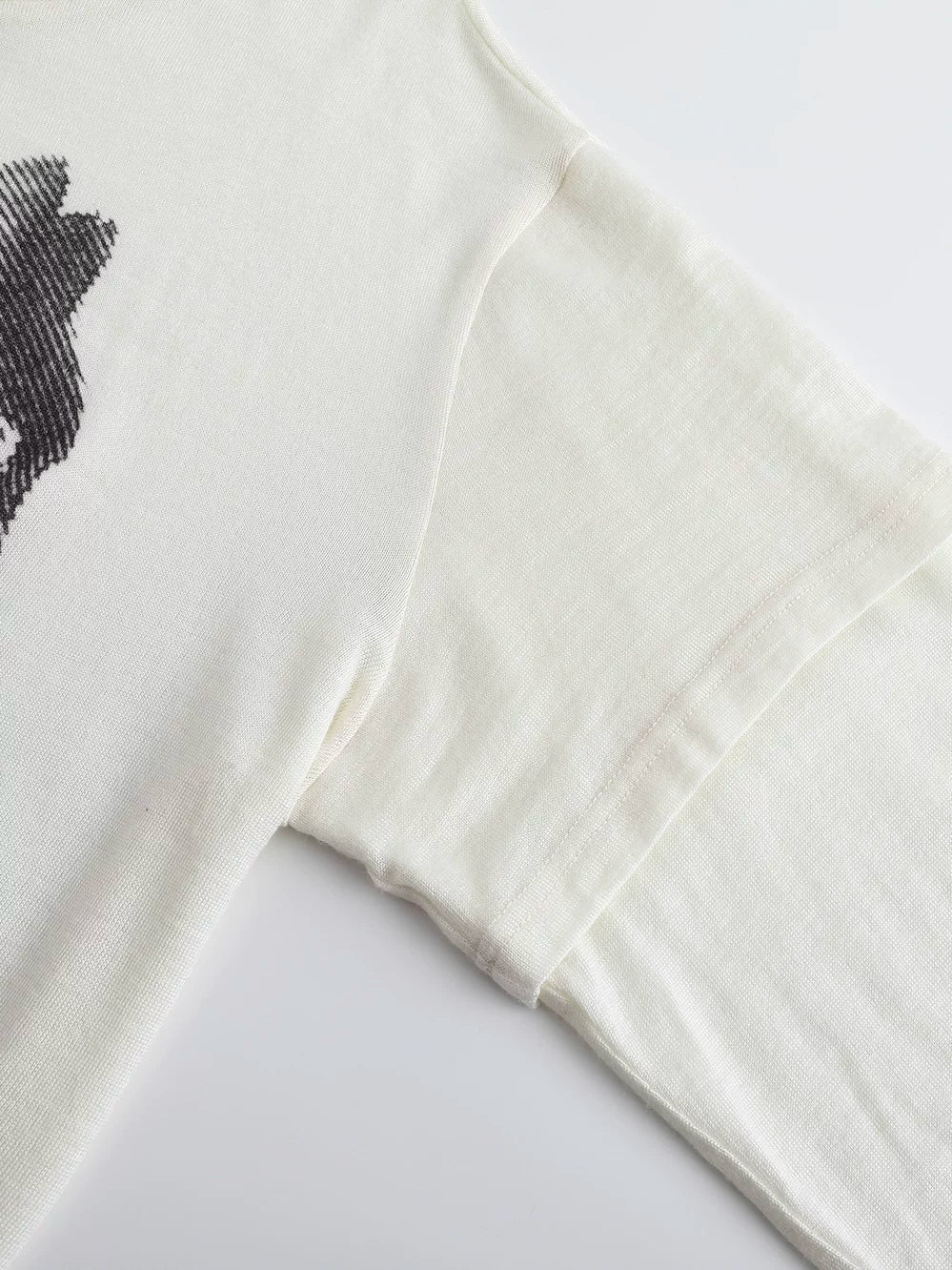 Triple Gaze Shadow Cat Long Sleeve Tee