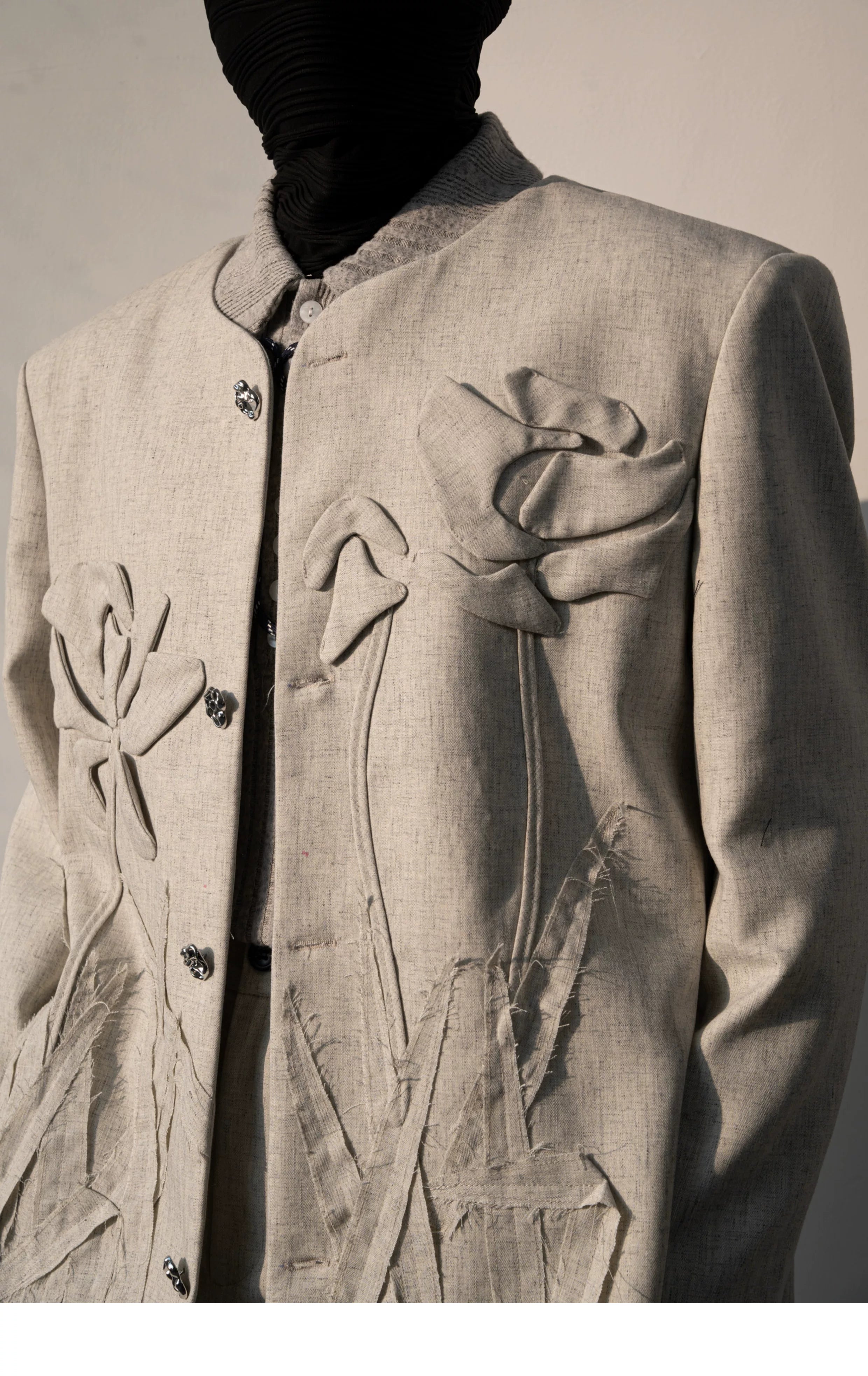Shadow Bloom Relief Coat
