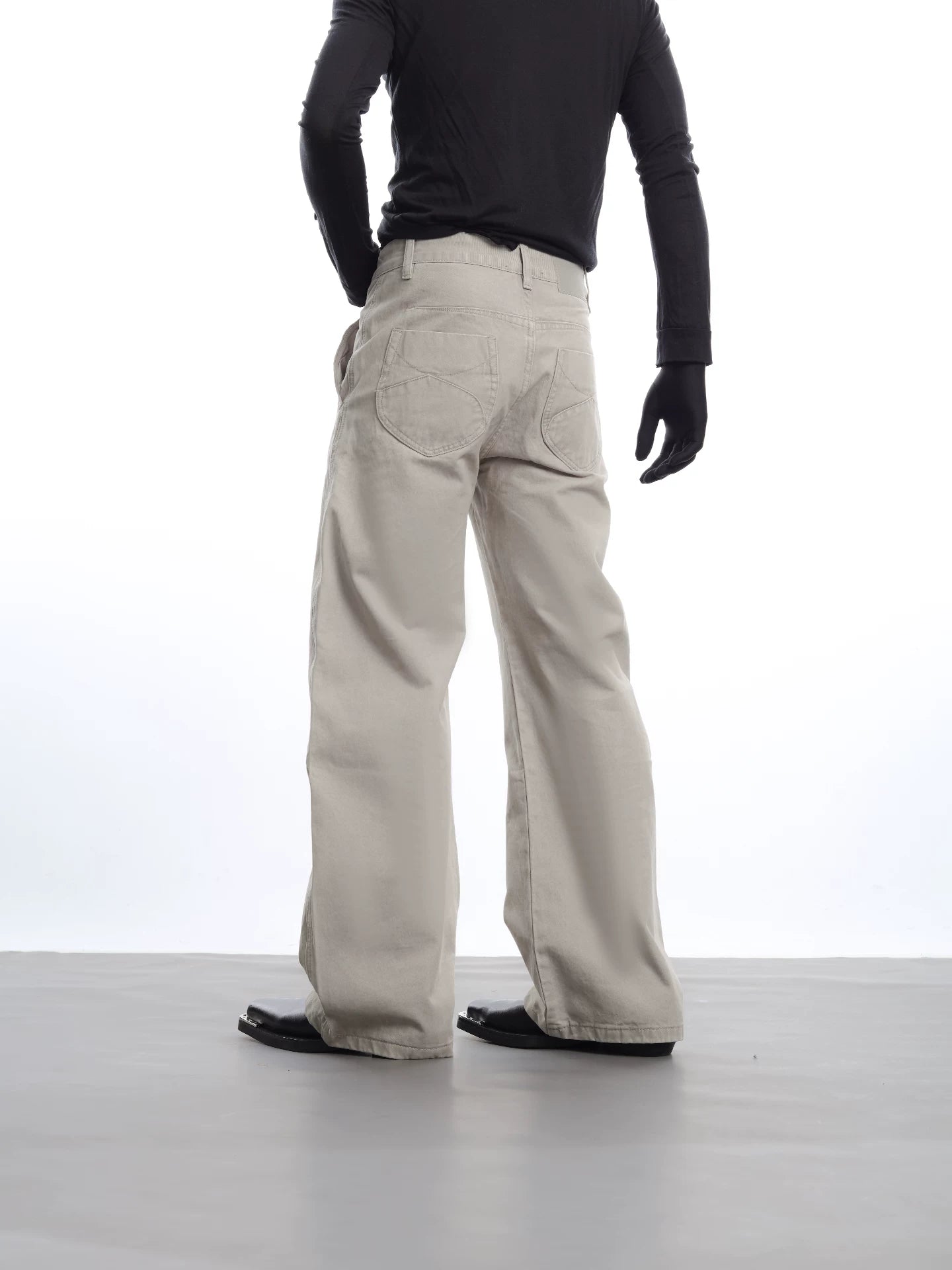 Stormchain Sand Wide-Leg Trousers