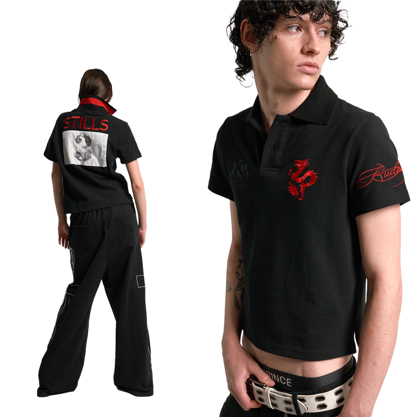 Stills Dragon Crest Polo Shirt
