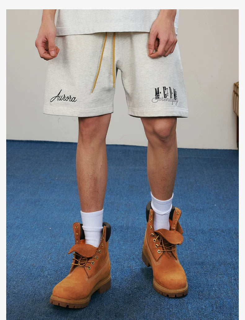 Metroline Drop-Crotch Sweat Shorts