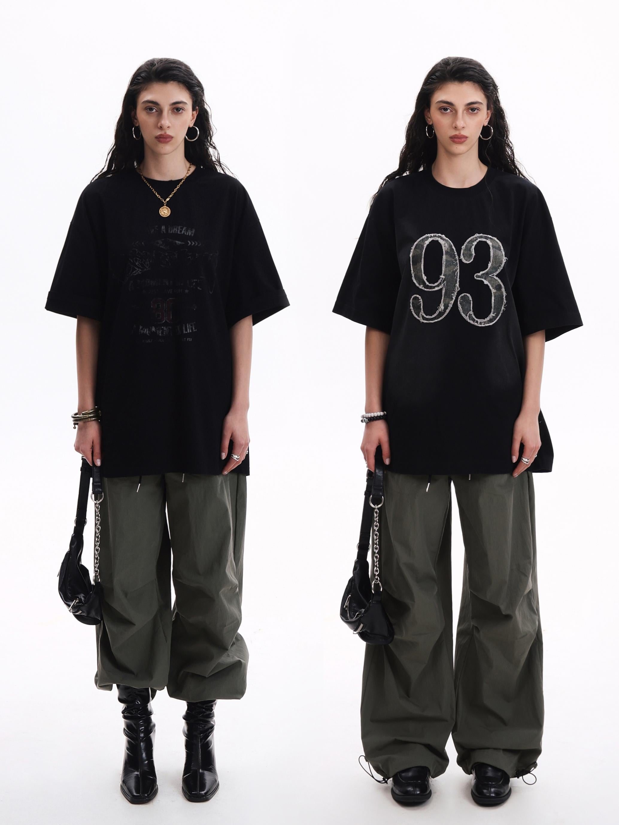 Parachute Wide-Leg Track Pants