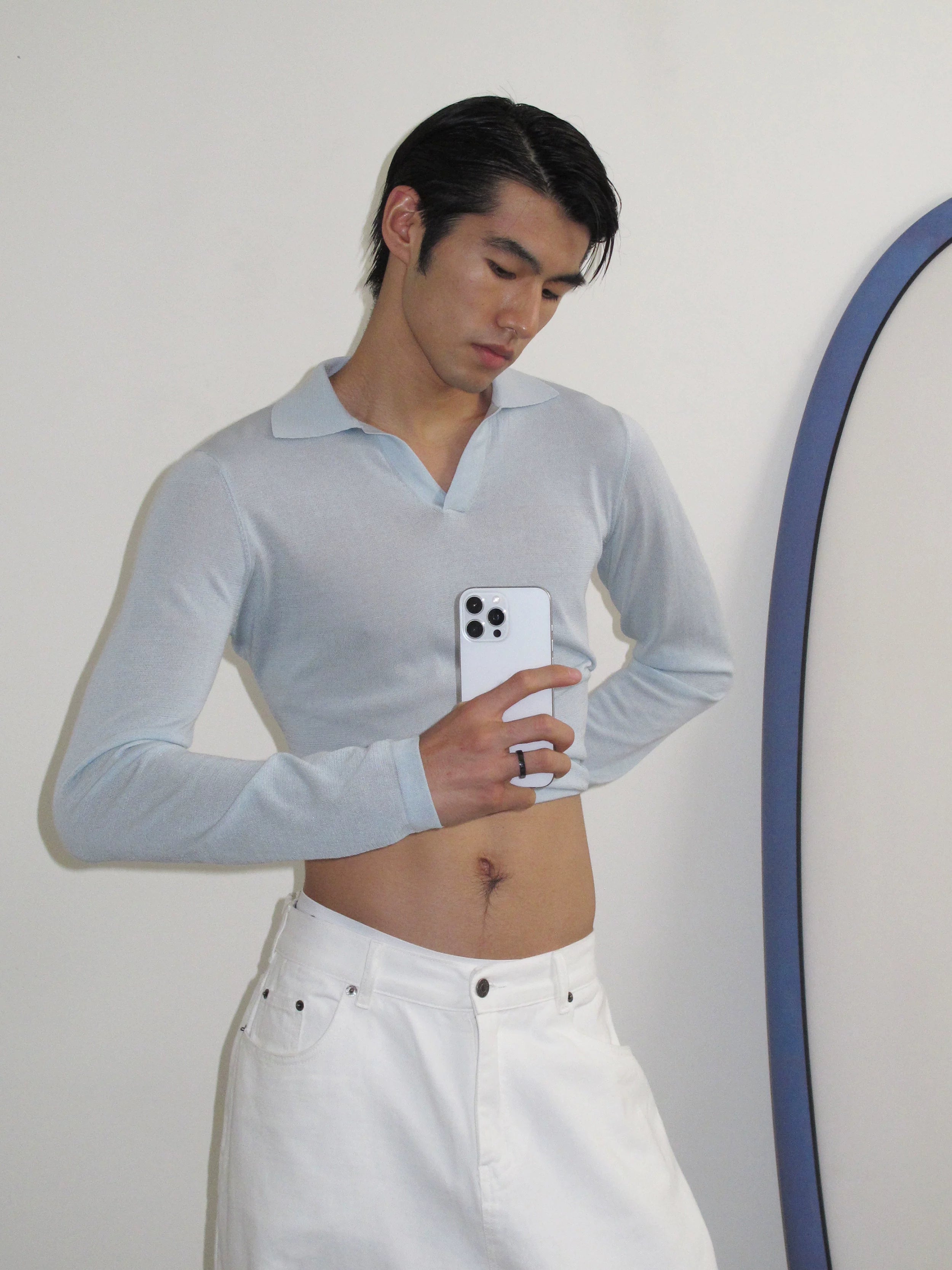Grove Knit Polo Top