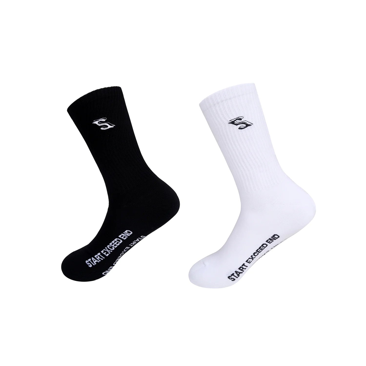Embroidery Logo Athletic Crew Socks