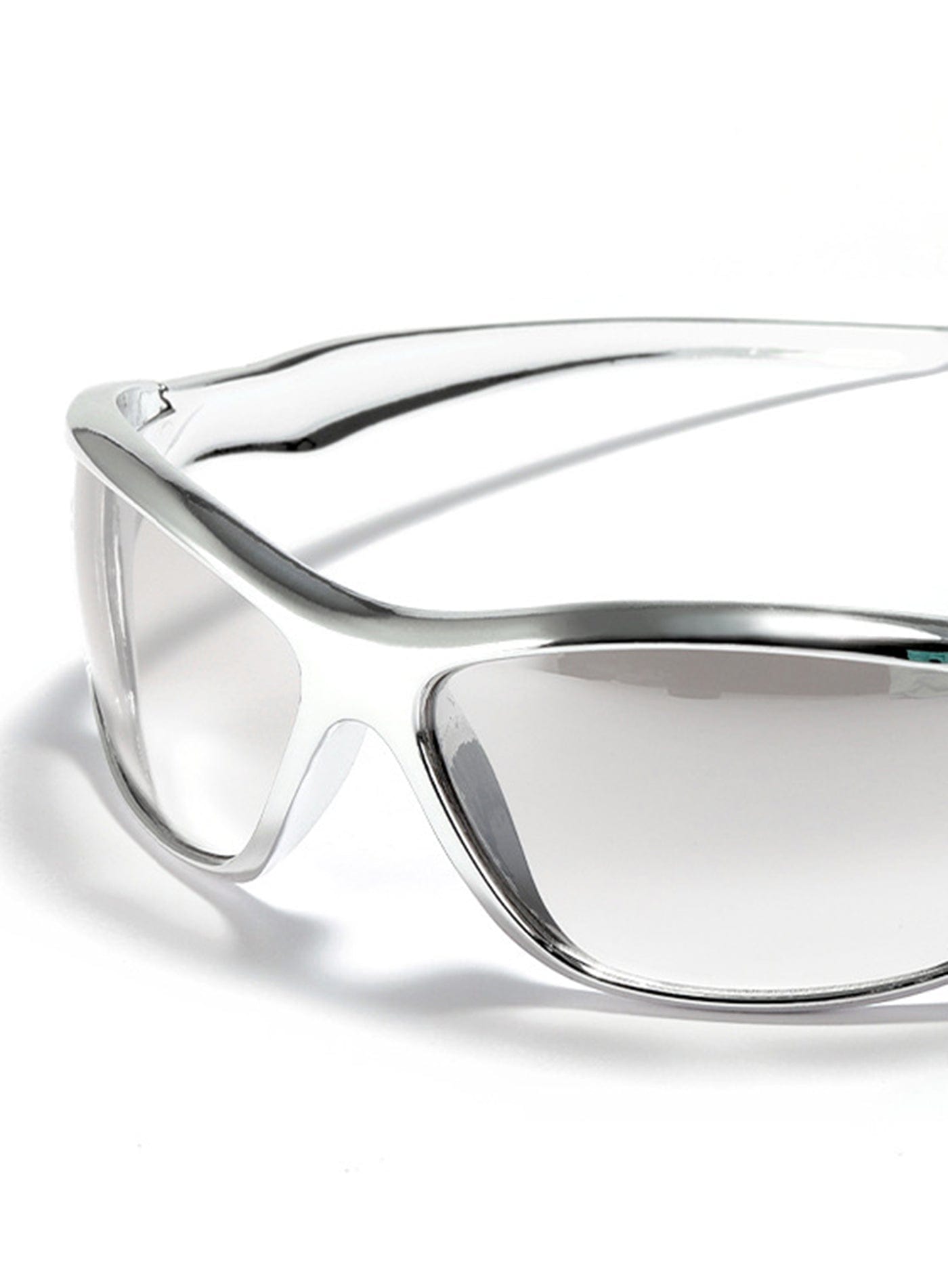 Sculpted Wraparound Sport Sunglasses - view 9