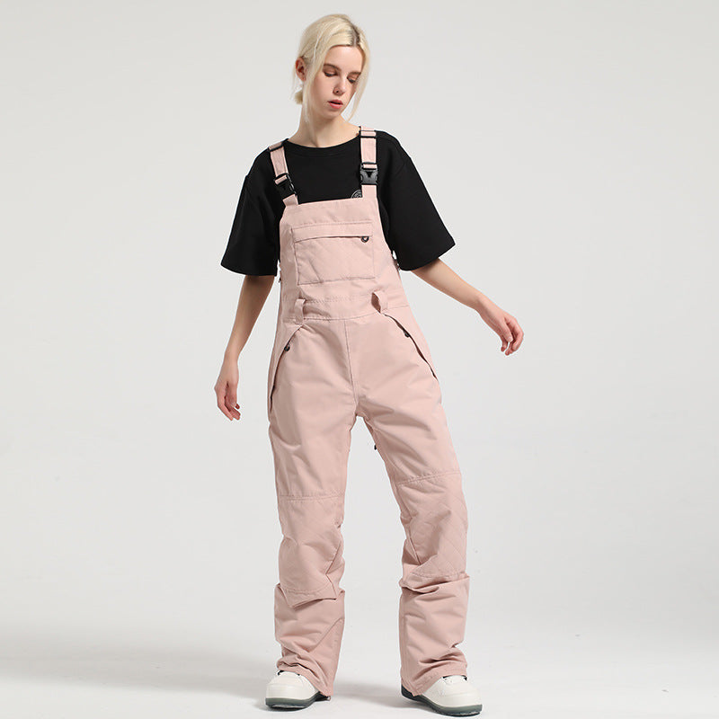 FrostPop Colorblock Bib Snow Pants