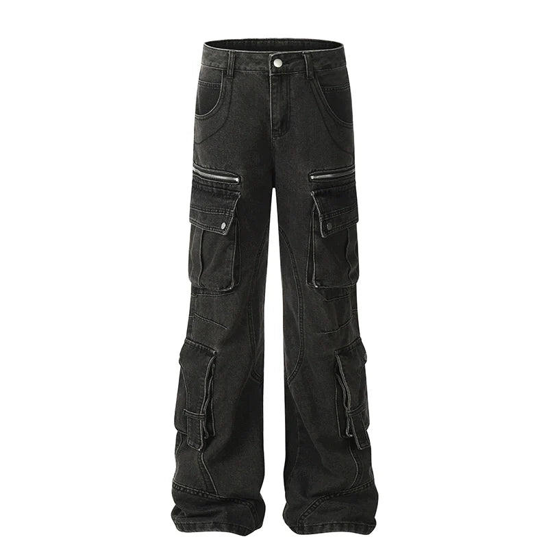 Washed Shadow Vault Cargo Jeans