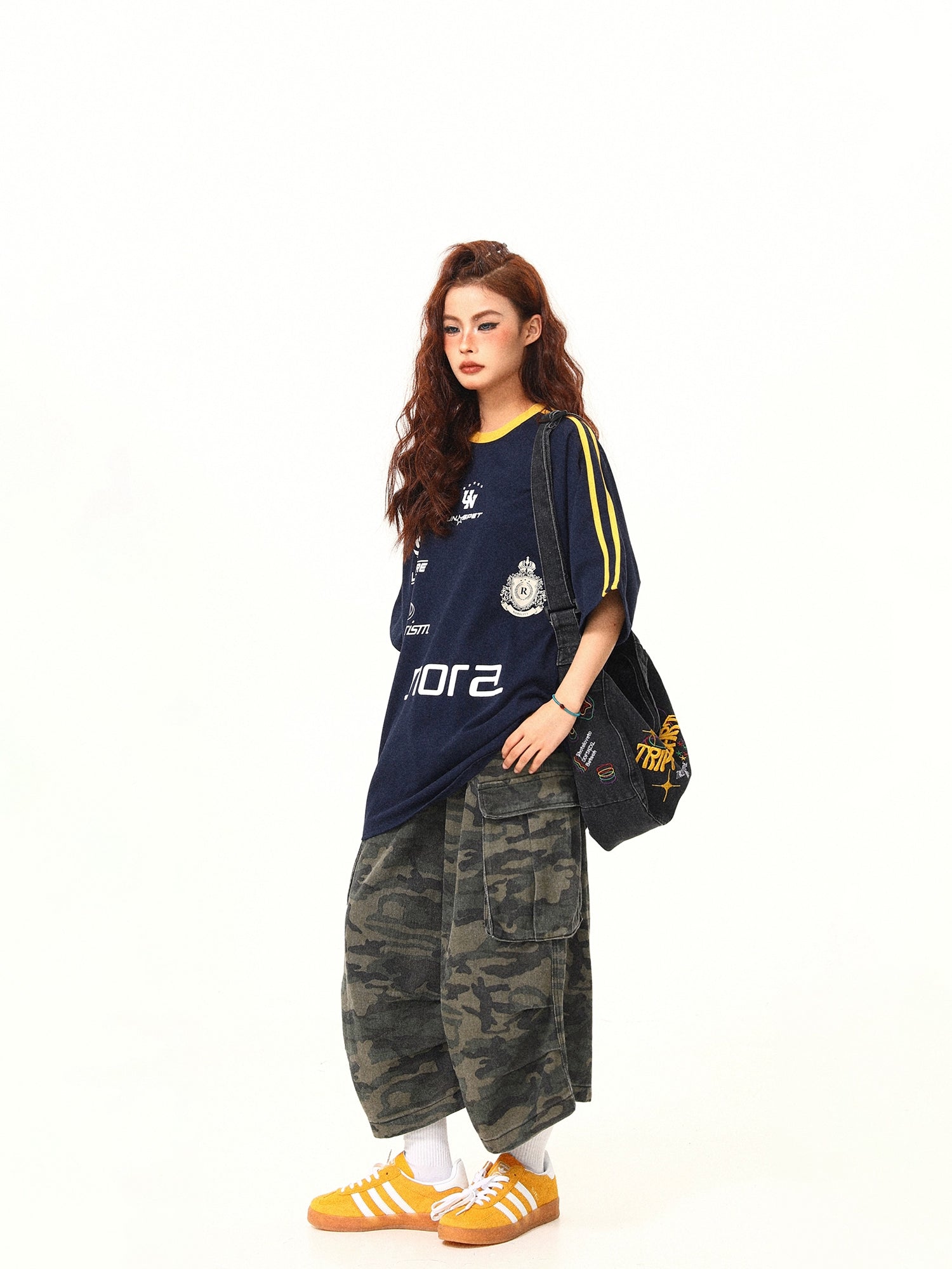 Navy Star Sporty Graphic Tee