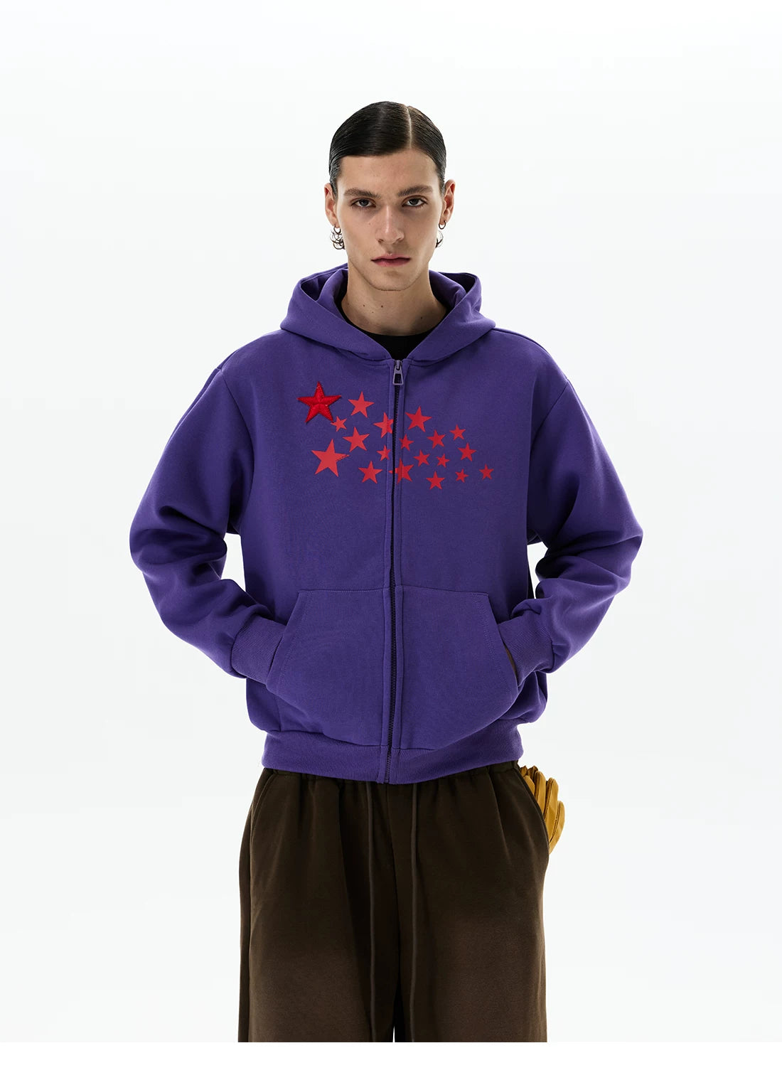 Stellar Drift Zip Hoodie