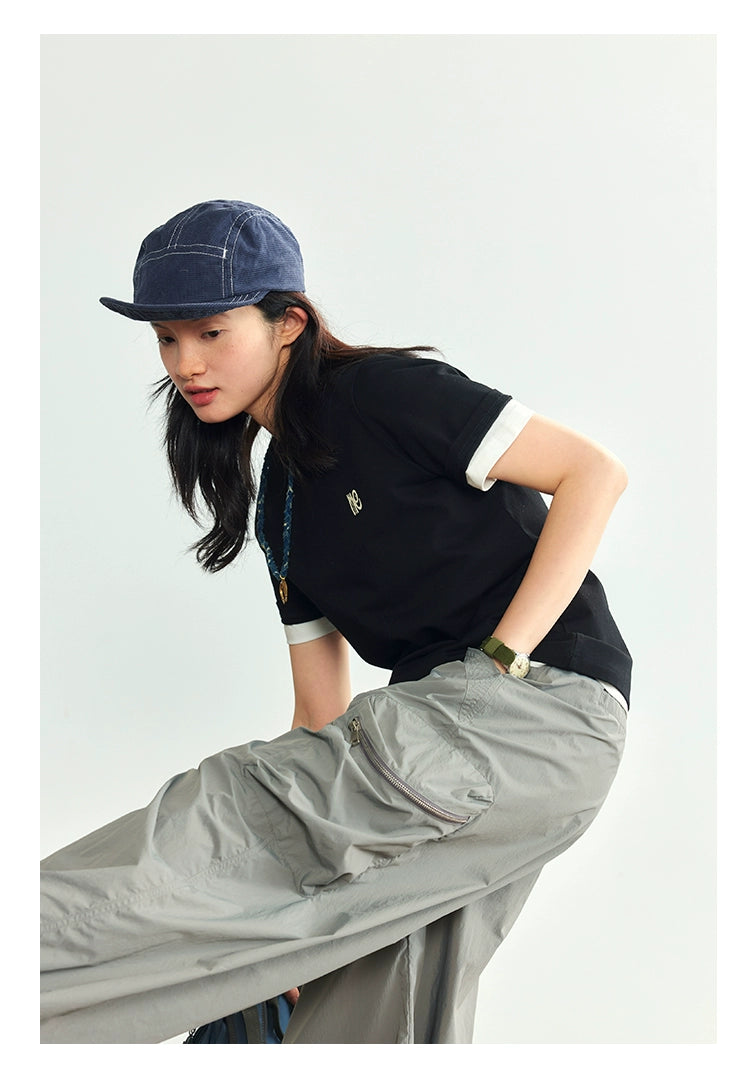 Octopusme T-shirt de logo minimaliste