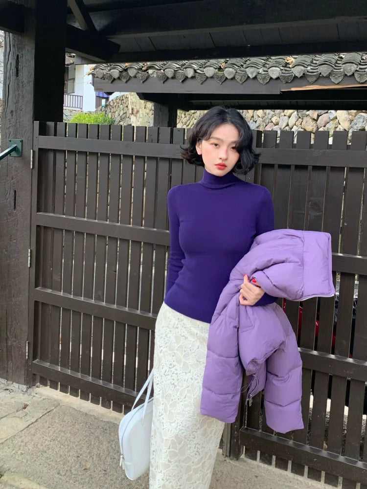 White Lace Floral Midi Skirt