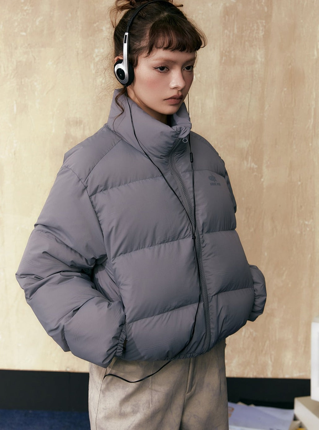 Urban Short Style 90Fil Puffer Jacket - chiclara