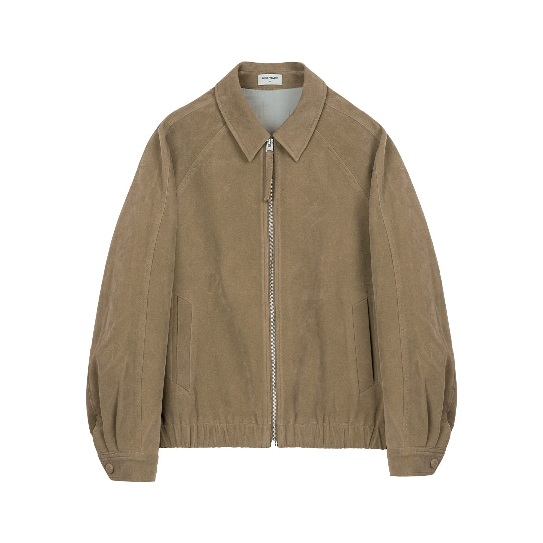 Duststone Suede Zip Jacket