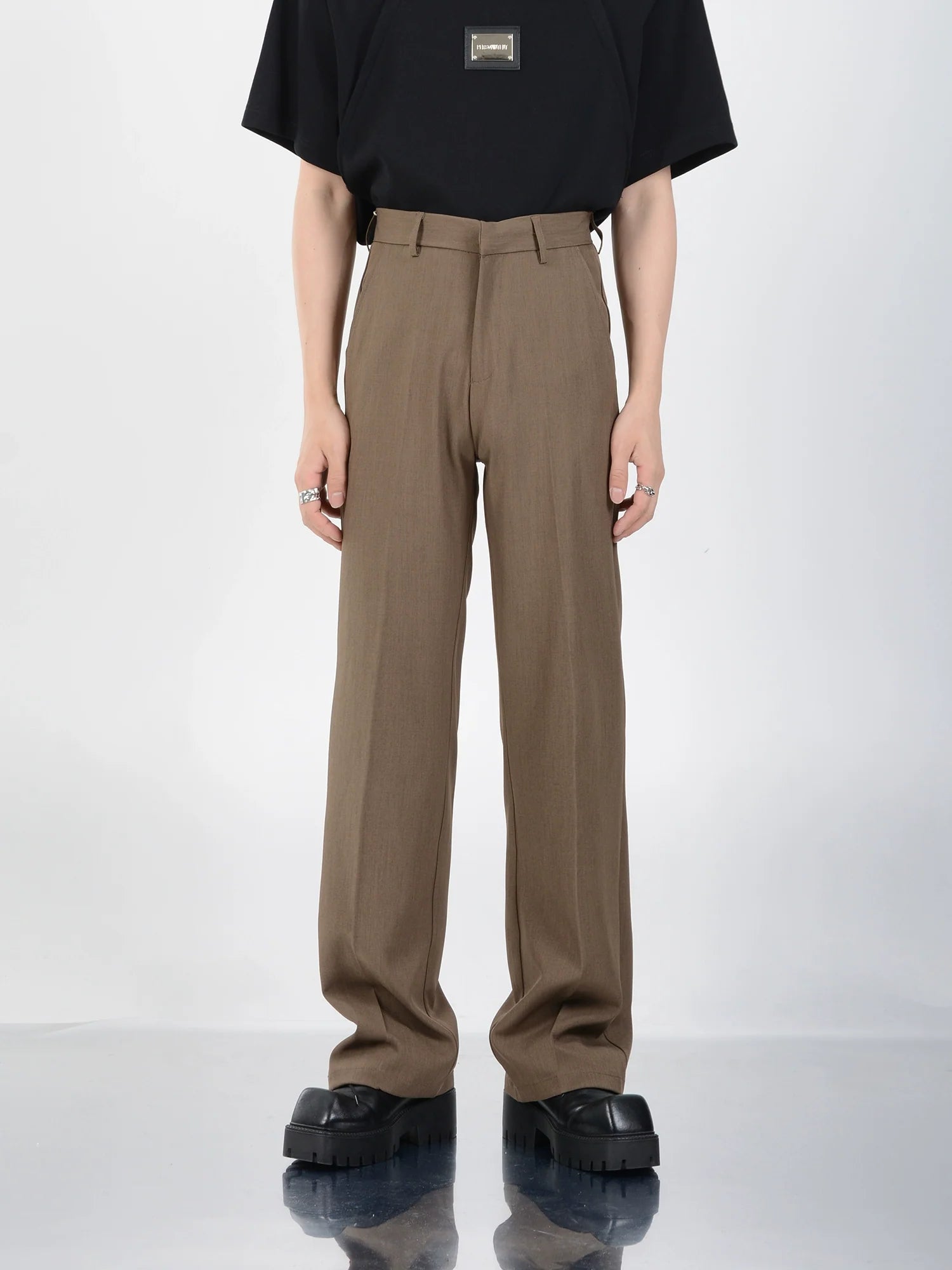 Clean Fit Straight Dress Pants