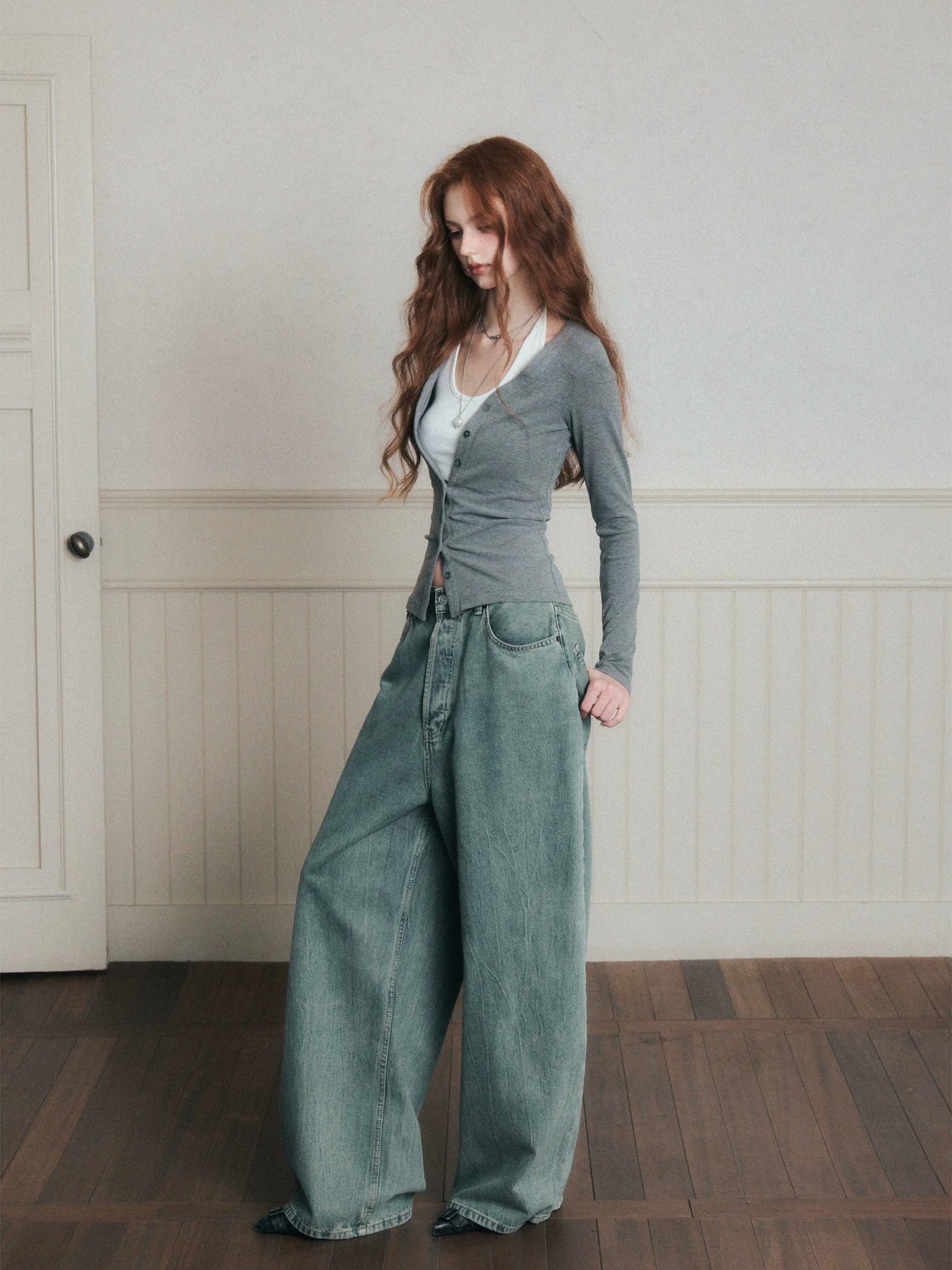 Vintage Drift Wide-Leg Jeans