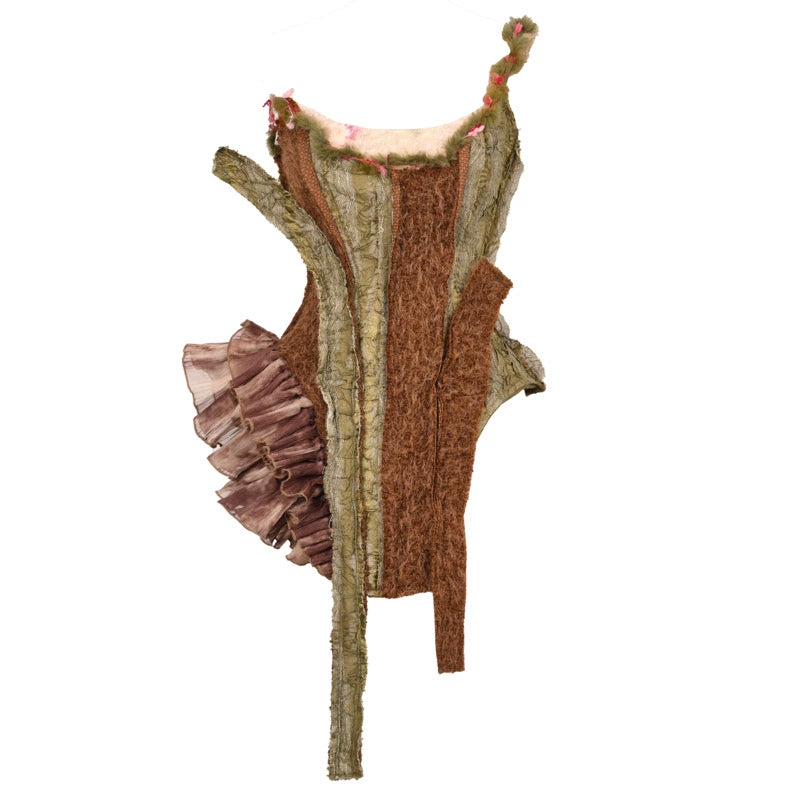 Steampunk Ruffle Corset