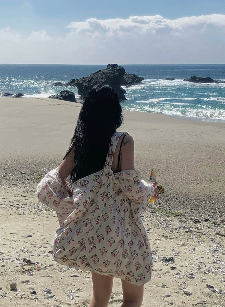 Embroidered Sheer Kimono Cardigan