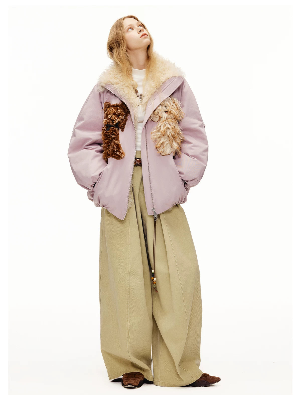 Storybook Stable Wide‑Leg Trousers