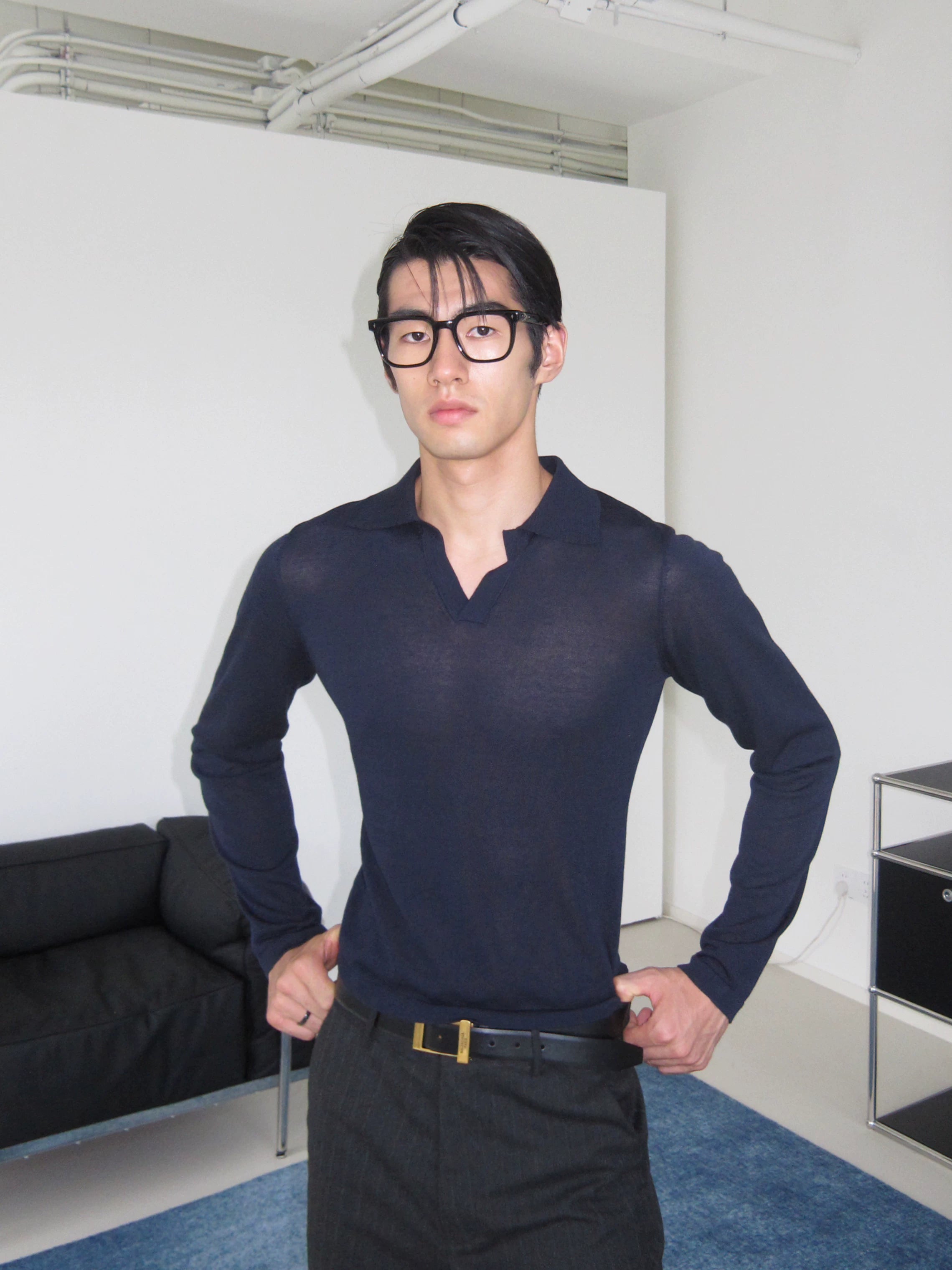 Grove Knit Polo Top