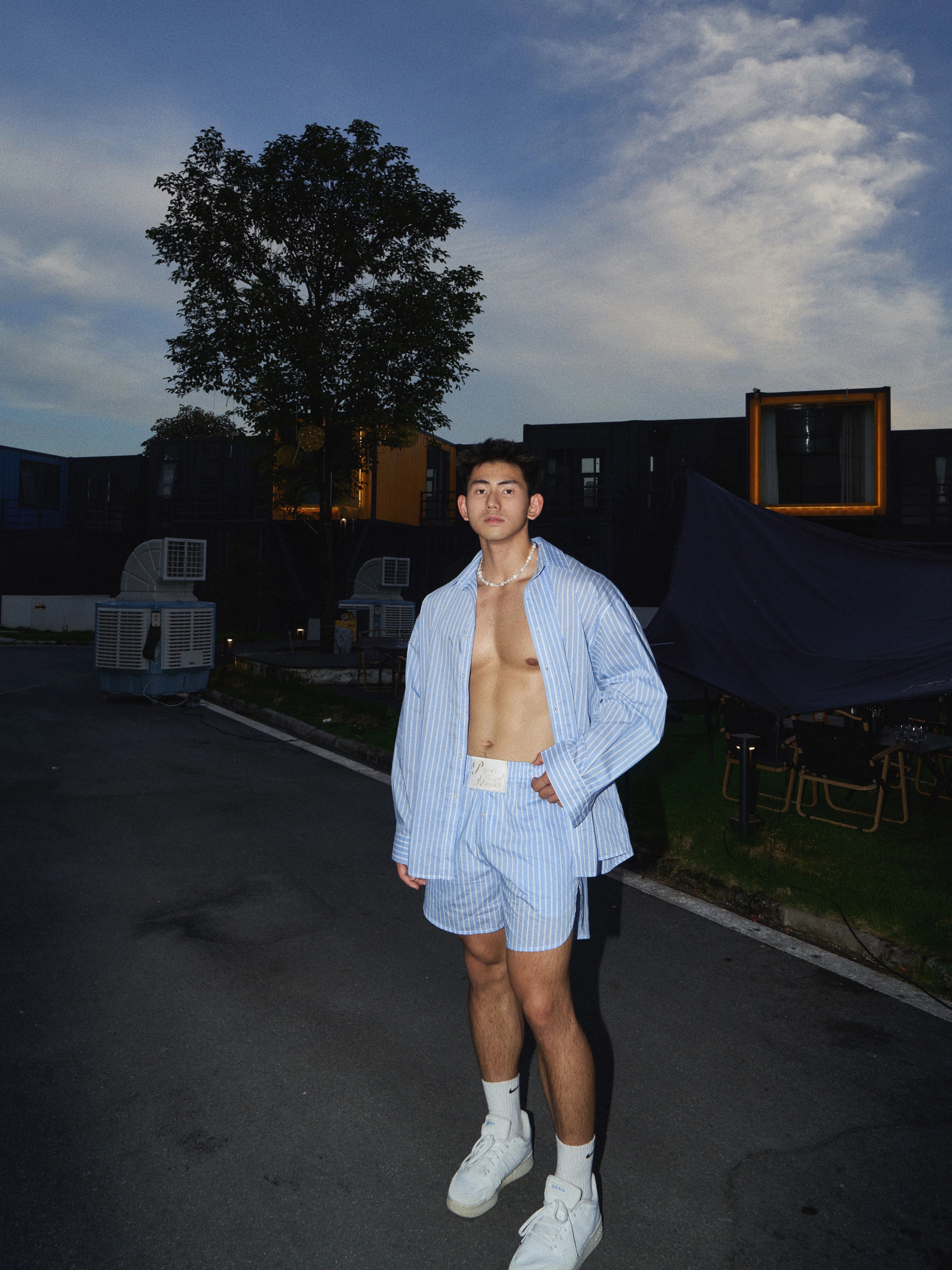 Casual Loose-Fitting Shirt Setup