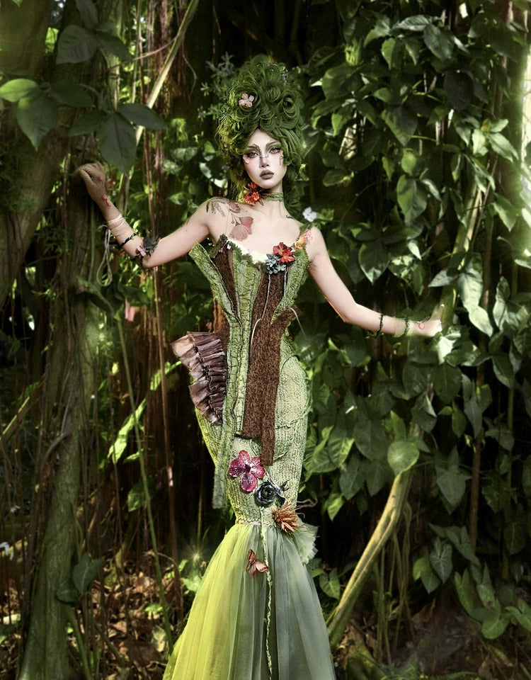 Woodland Fairy Mermaid Skirt
