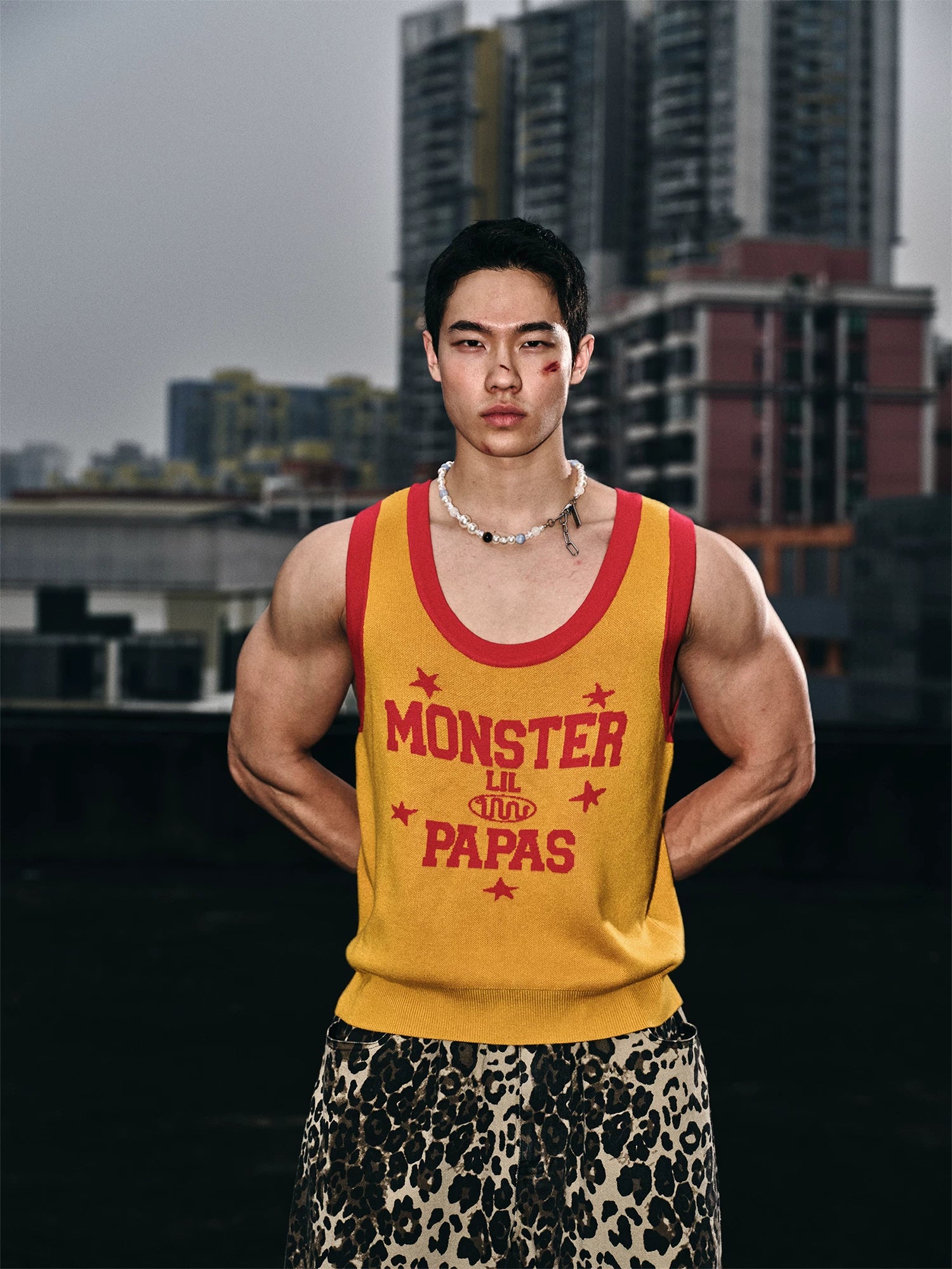 Golden Ring Knit Tank Top