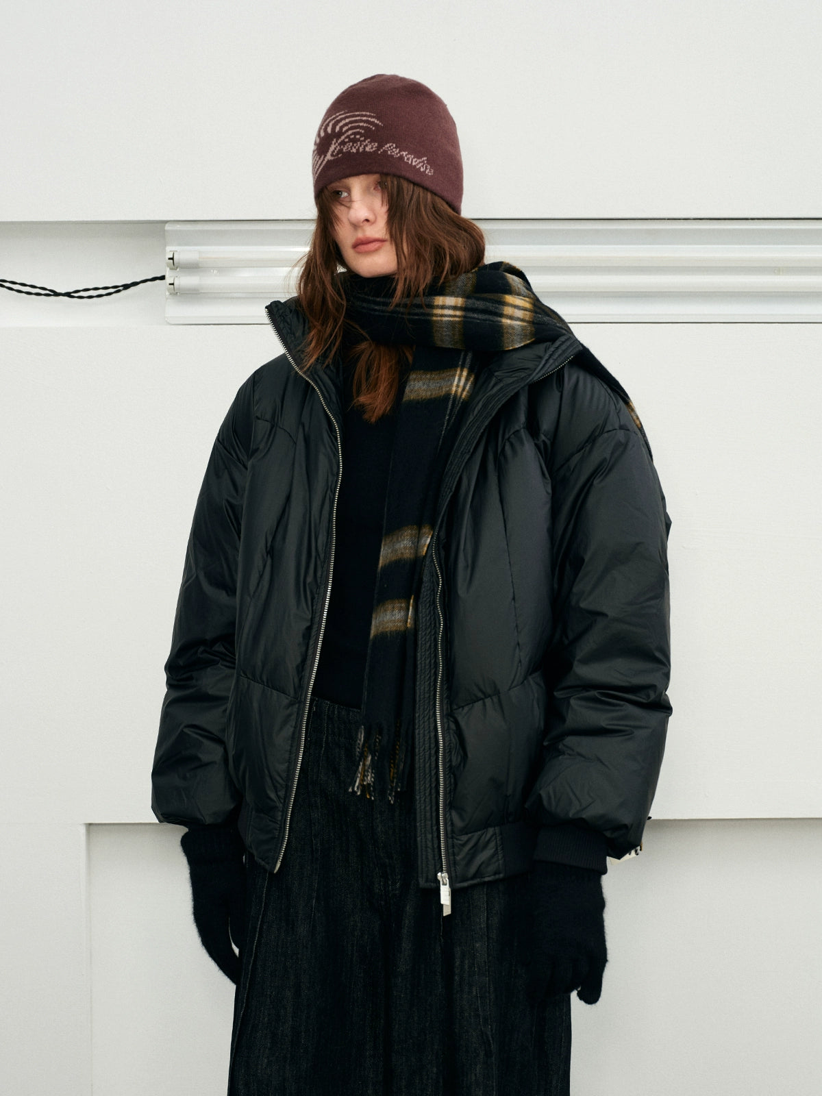 Classic Black Down Puffer Jacket
