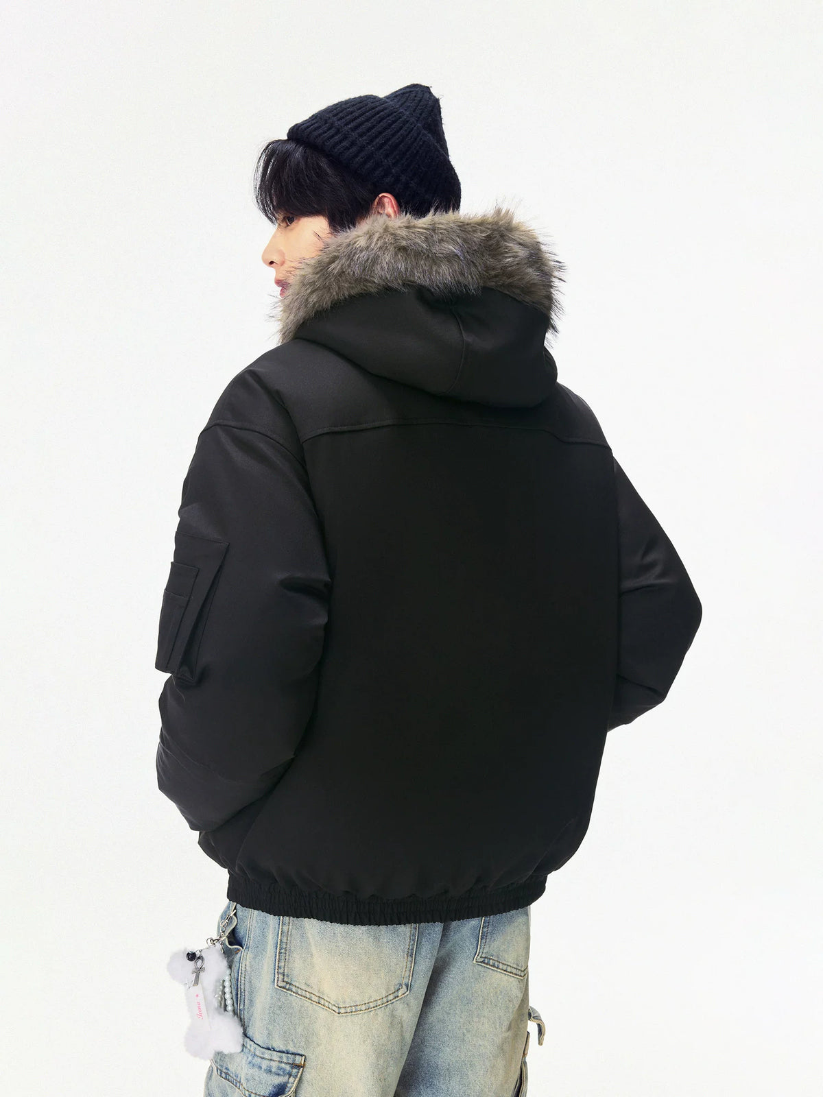Airhaven Fur-Trim Down Jacket